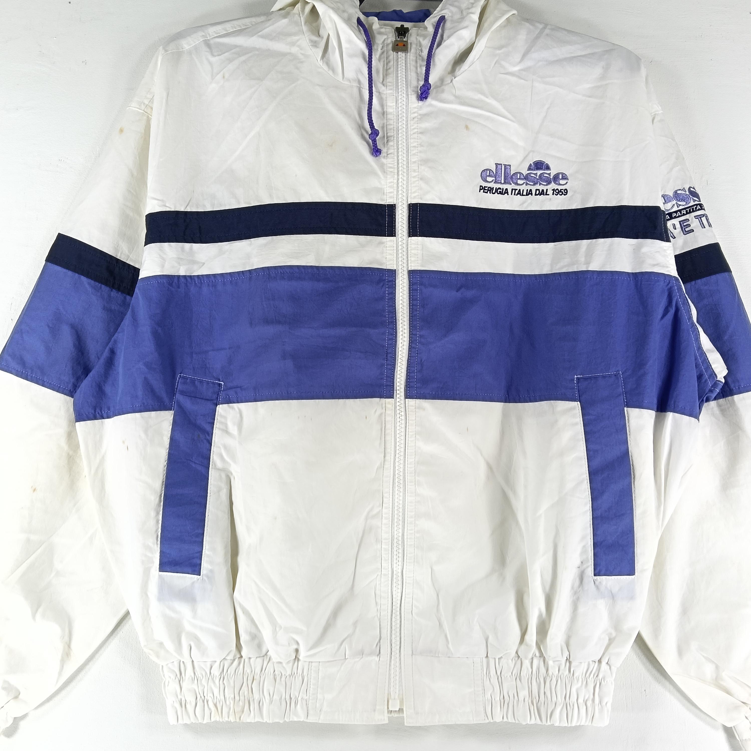 Vintage 90's Ellesse Perugia Italia Dal Multicolor Medium
