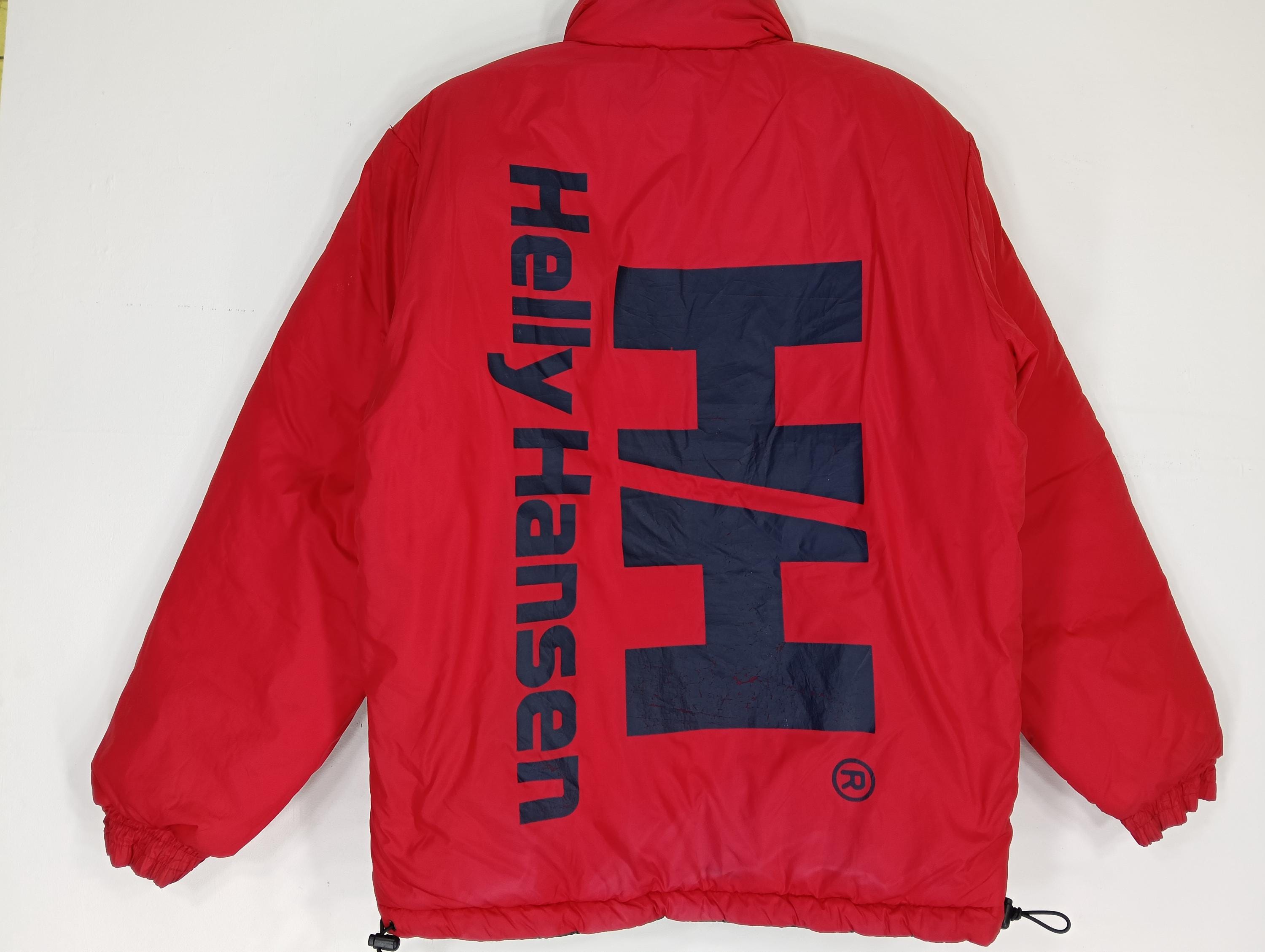 Vintage 90's Helly Hansen Reversible Puffer Red Medium Jacket