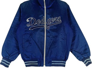 Vintage 70s Los Angeles Dodgers Mlb Major League Baseball Sateen