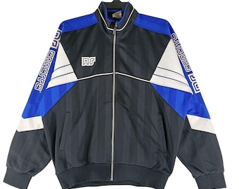Montana Hamburg Retro 80s Track Jacket in Blue Colour for Men