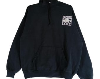 Vintage Bronze Age Hoodie: 90s Skate Surf Sweatshirt (size Large