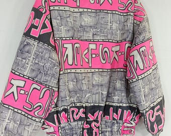 Vintage 90's Quiksilver Logo Overprint Xlarge Winter Jacket