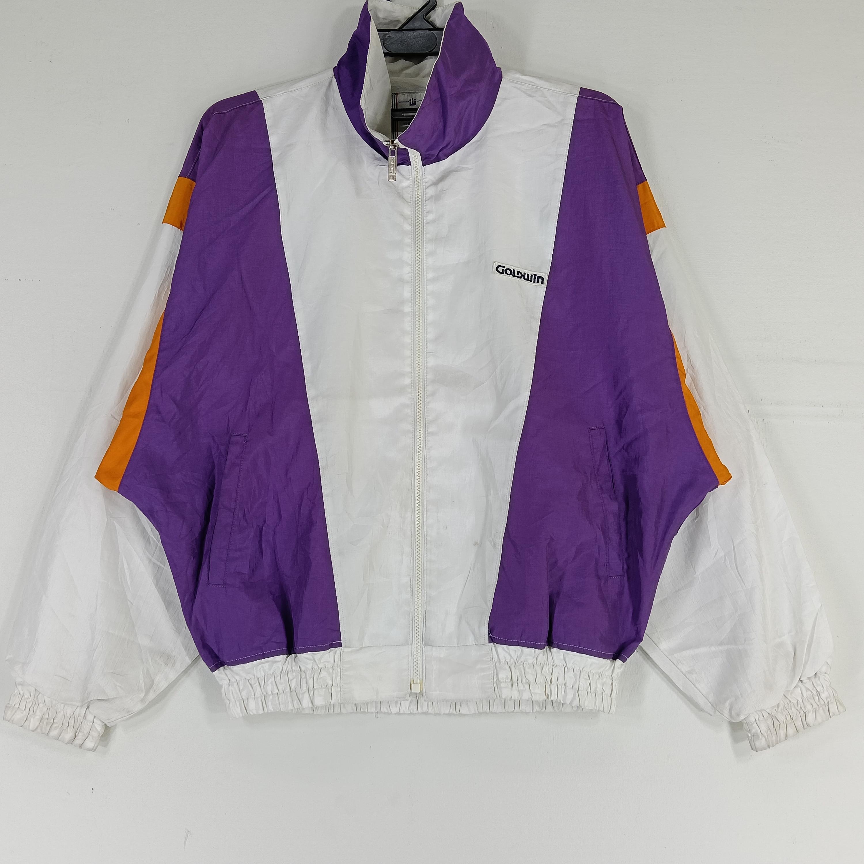 Vintage 90s Goldwin Japan Windbreaker Jacket Large Descente
