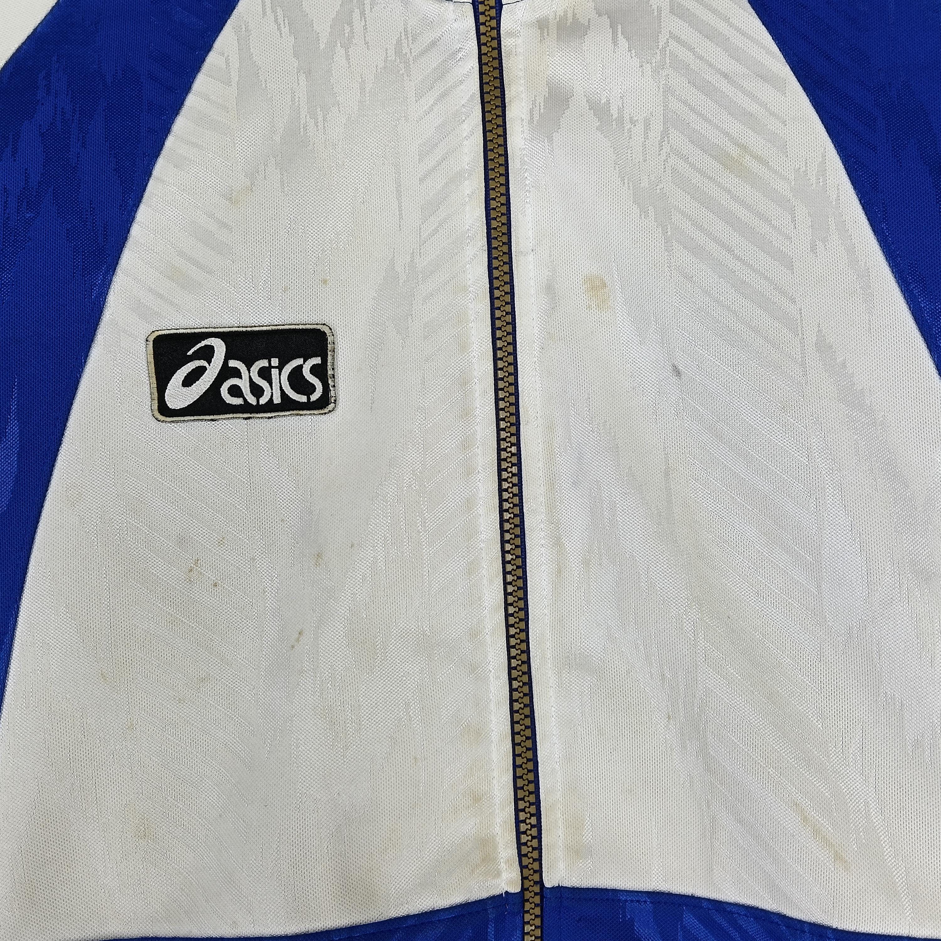 Vintage 90's Asics Football Gear Track Top Multicolor Xlarge