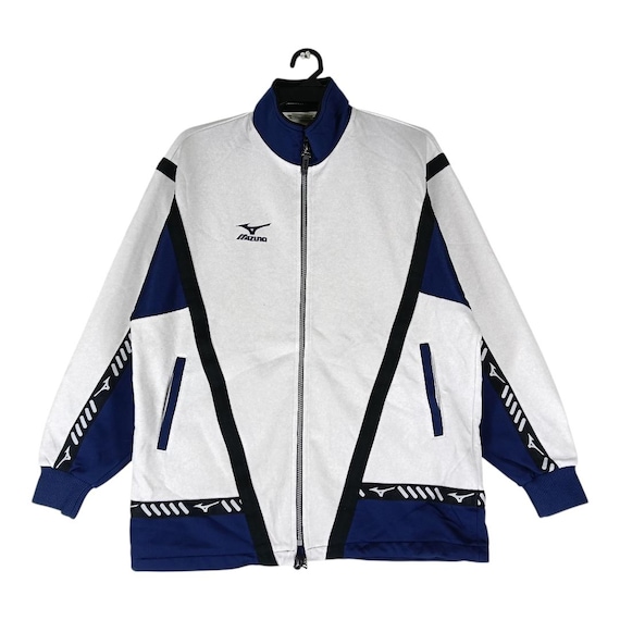 ジャケット Vintage 90's Mizuno Multicolour Large Jacket Mizuno Side Tape Logo