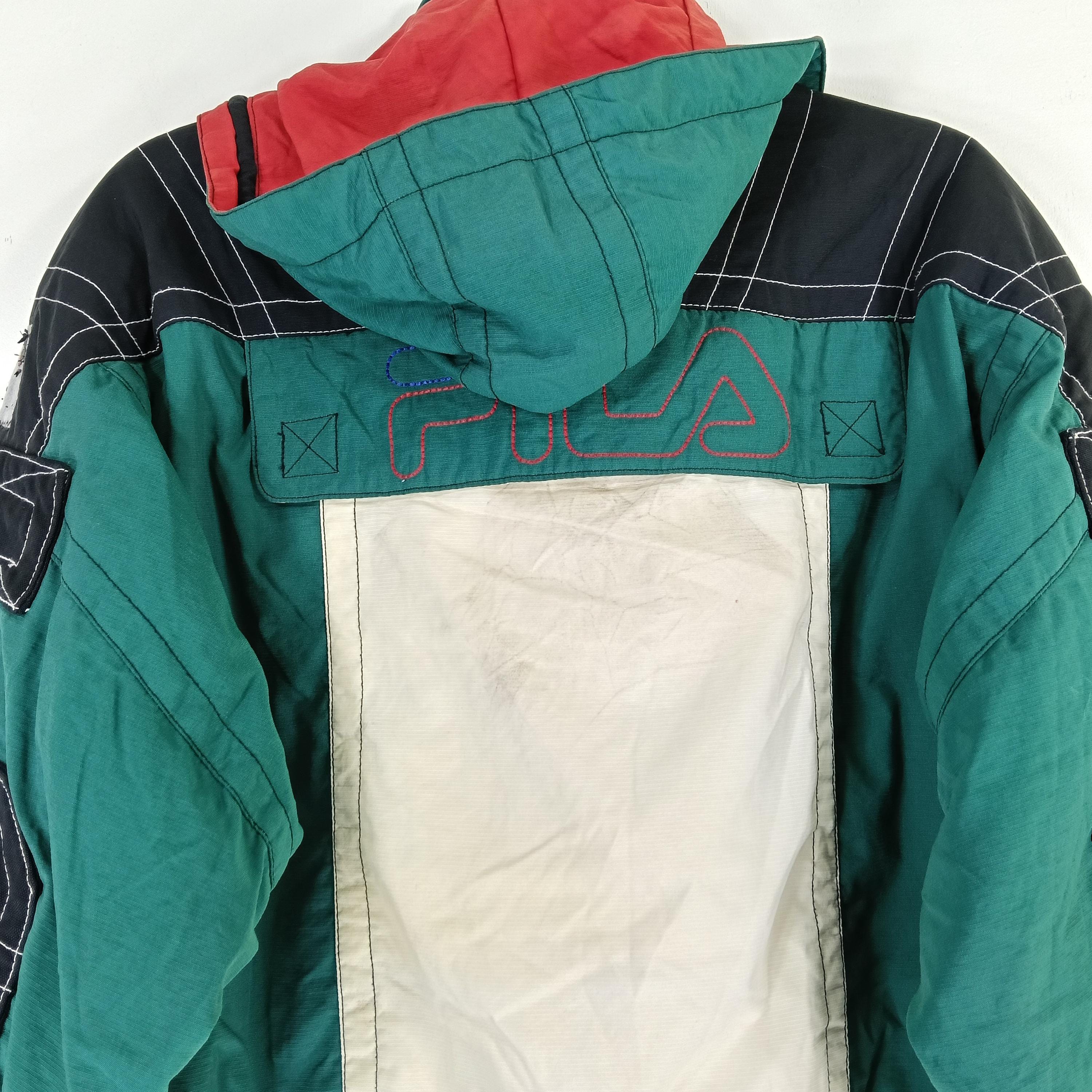 Vintage 90's Fila Biella Italia Sport Ski Large Jacket Button Down