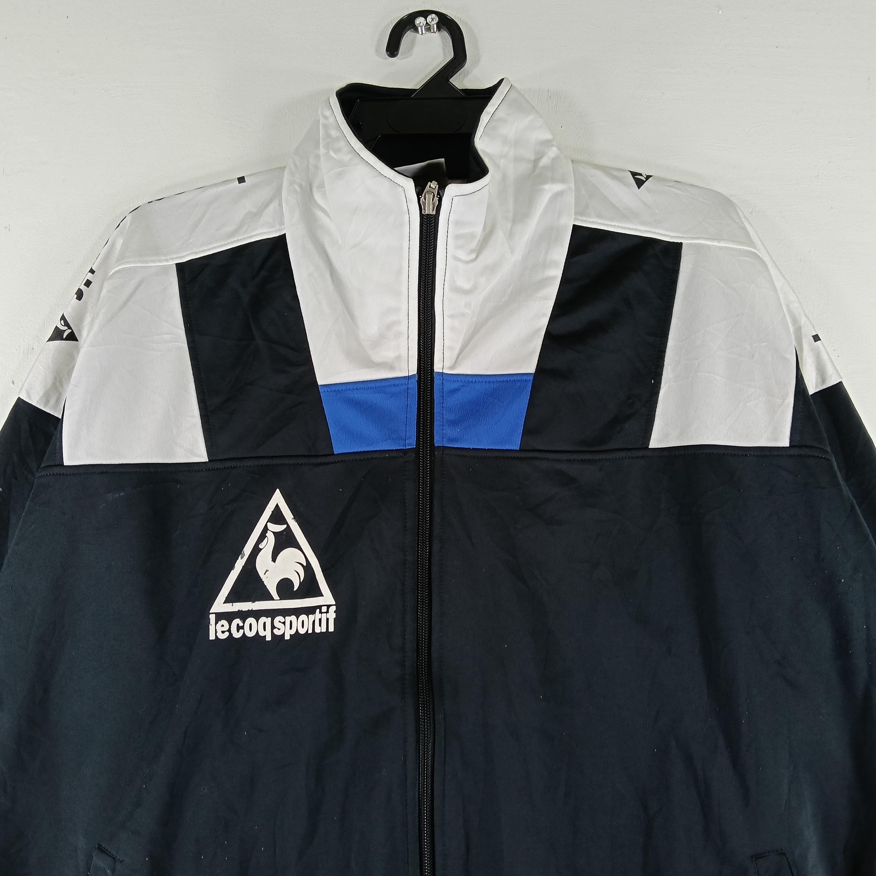 Vintage 90's Le Coq Sportif Track Top Multicolor Large Jacket Le