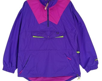 Vintage 90's Helly Hansen Purple Pink Multicolor Medium