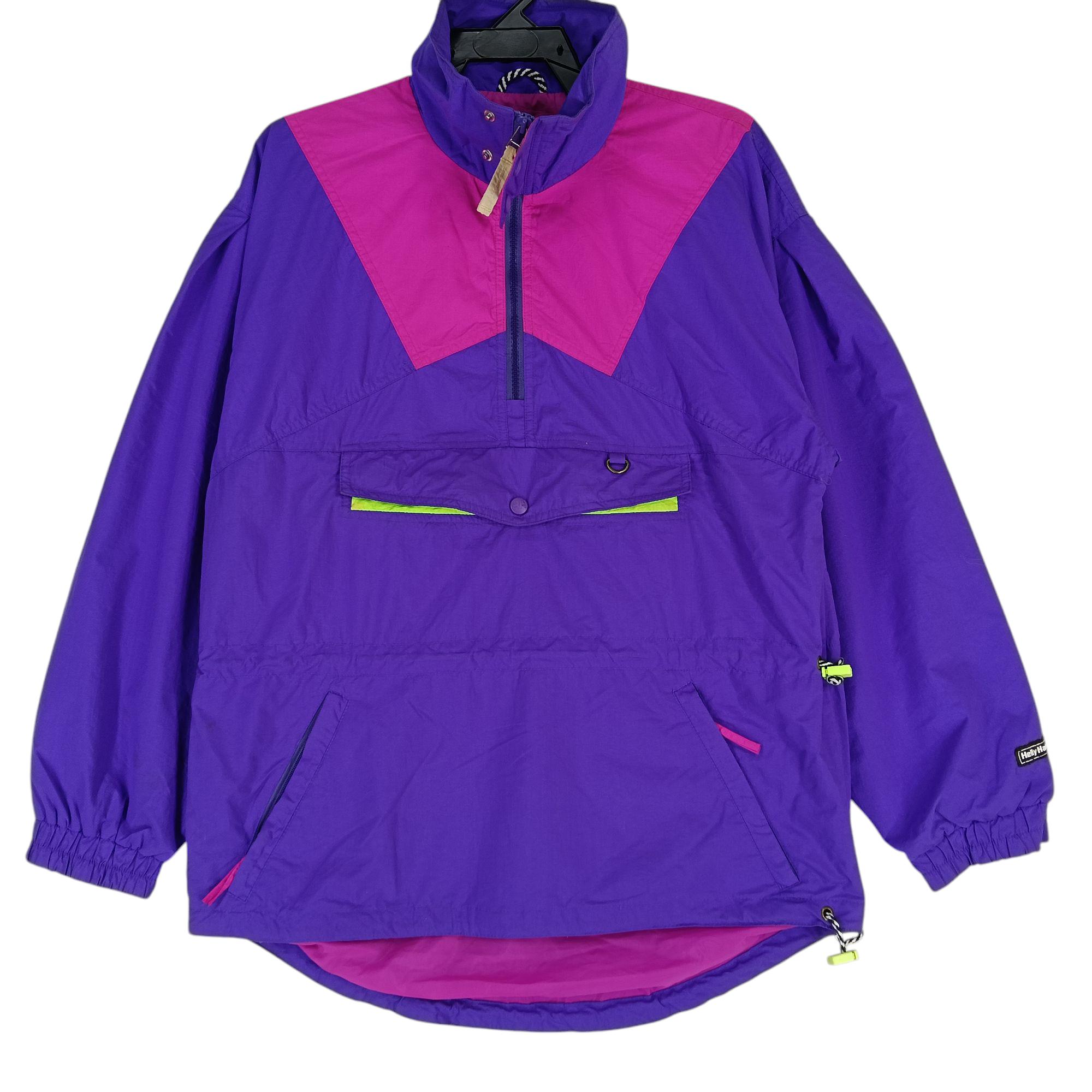 Vintage 90's Helly Hansen Purple Pink Multicolor Medium