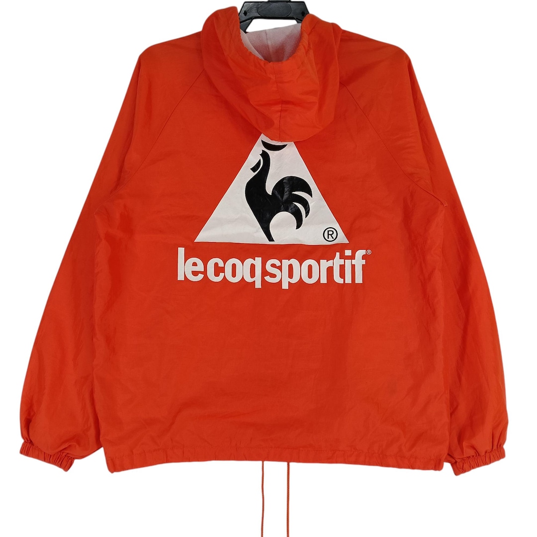Vintage 90s Le Coq Sportif Windbreaker Jacket Medium Le Coq