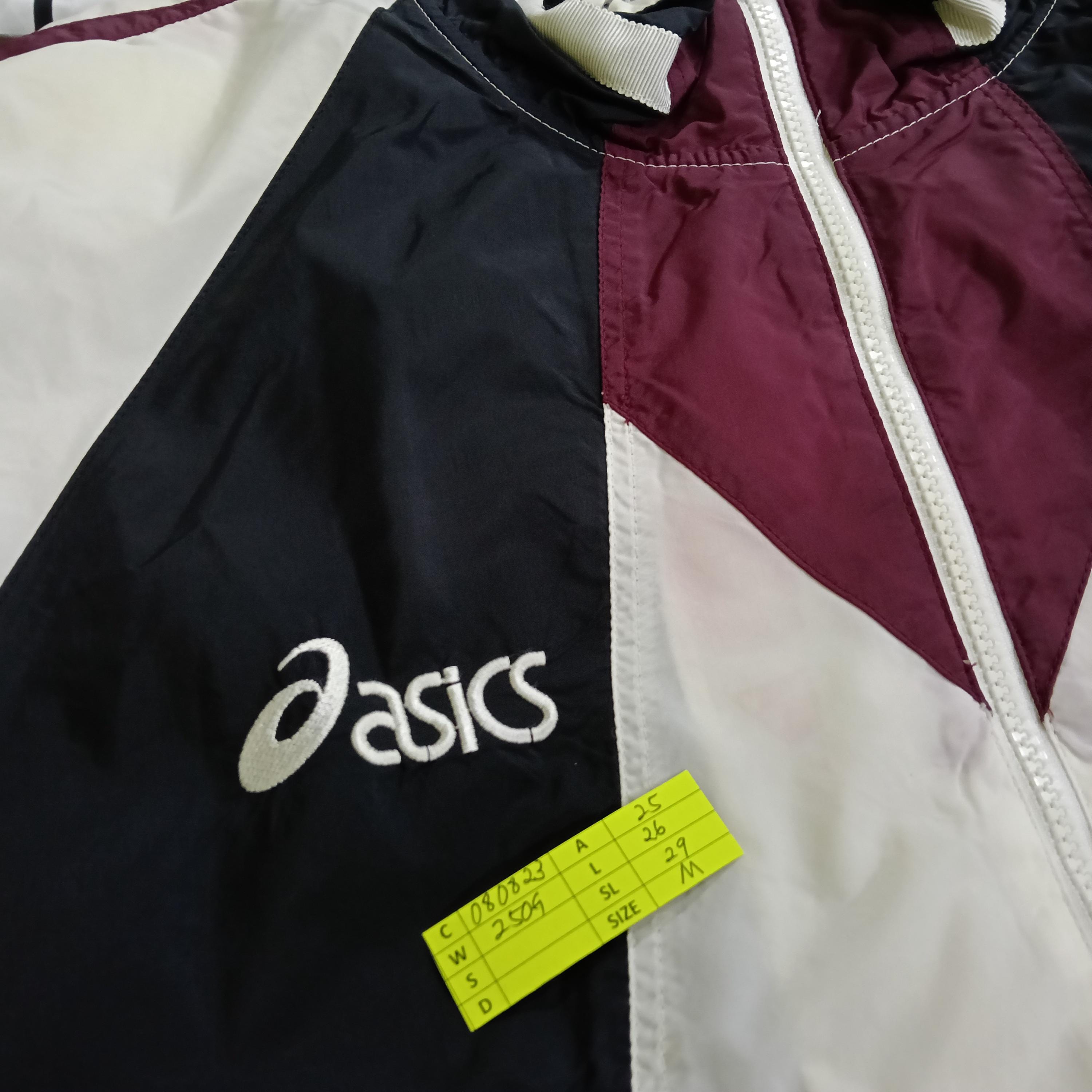 Vintage 90's Asics Japan Multicolor Medium Windbreaker Asics