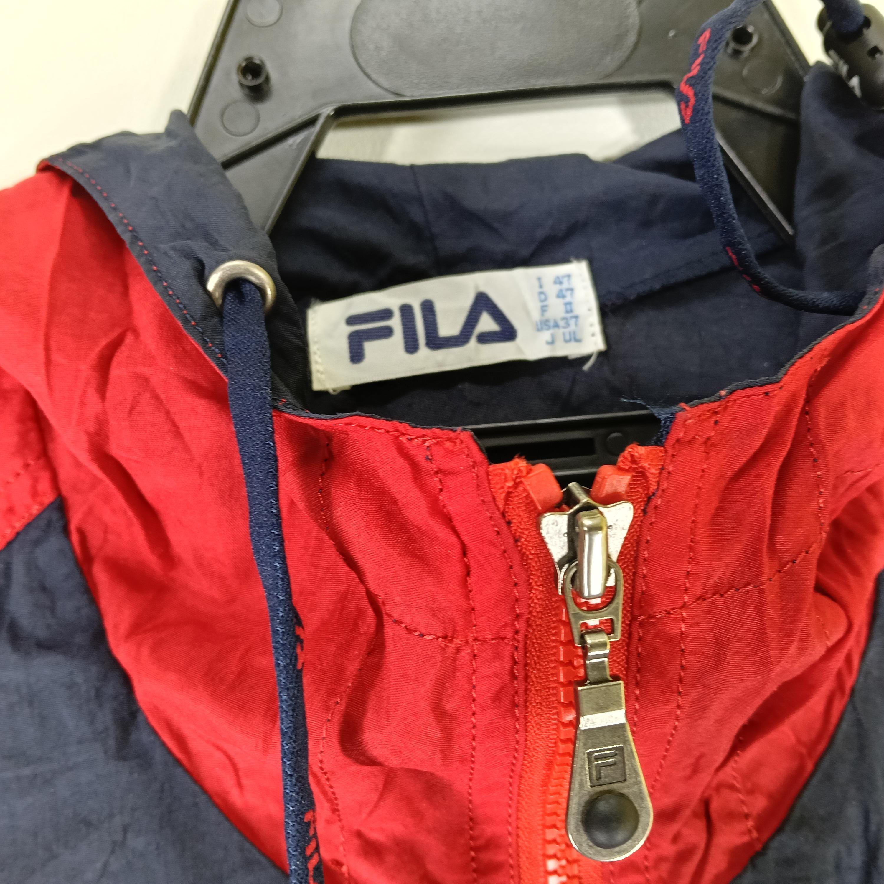 ヴィンテージ 90 年代 Fila Biella Italia Moda Nella Vita Sport 