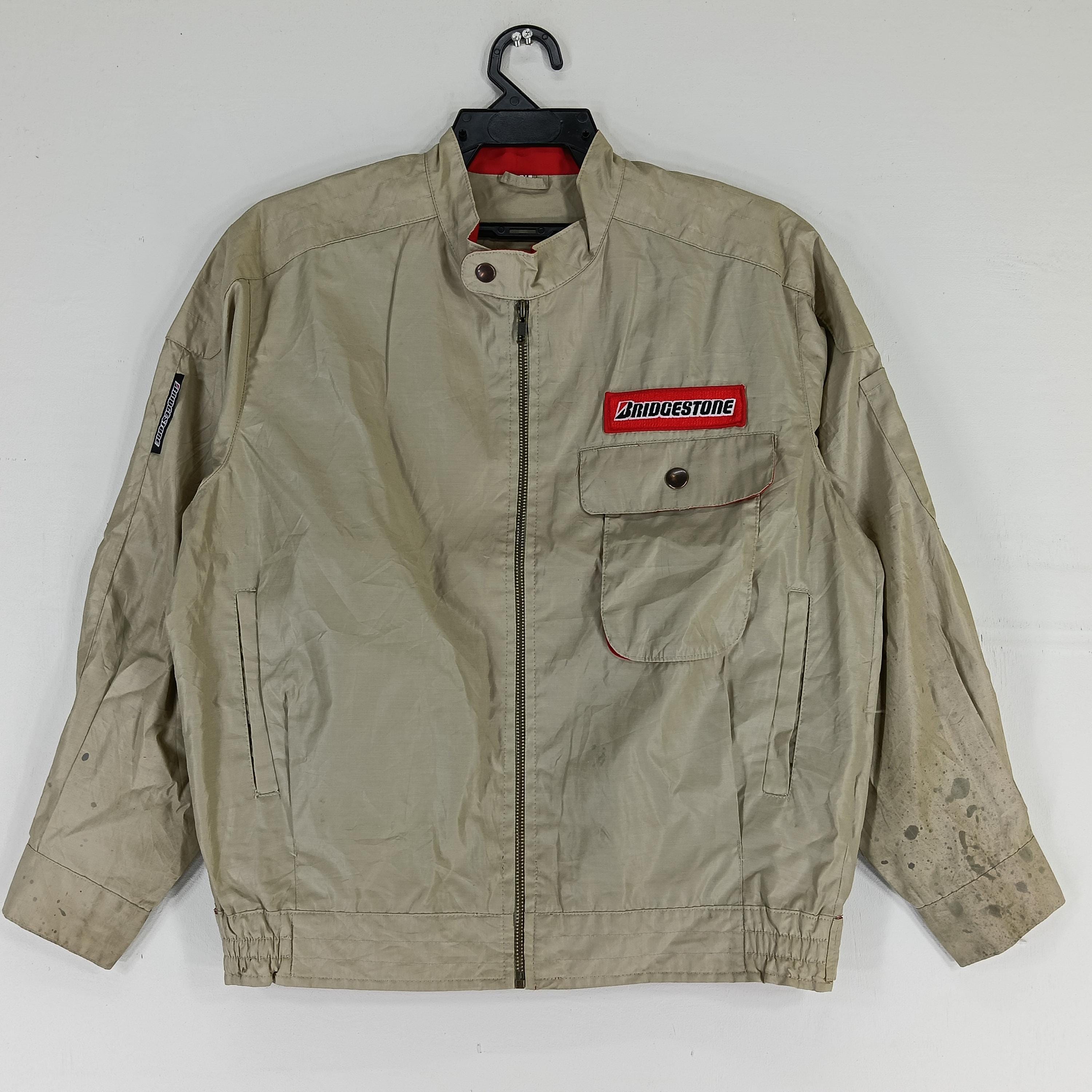 Vintage 90's Bridgestone Motorsport Brown Medium Jacket