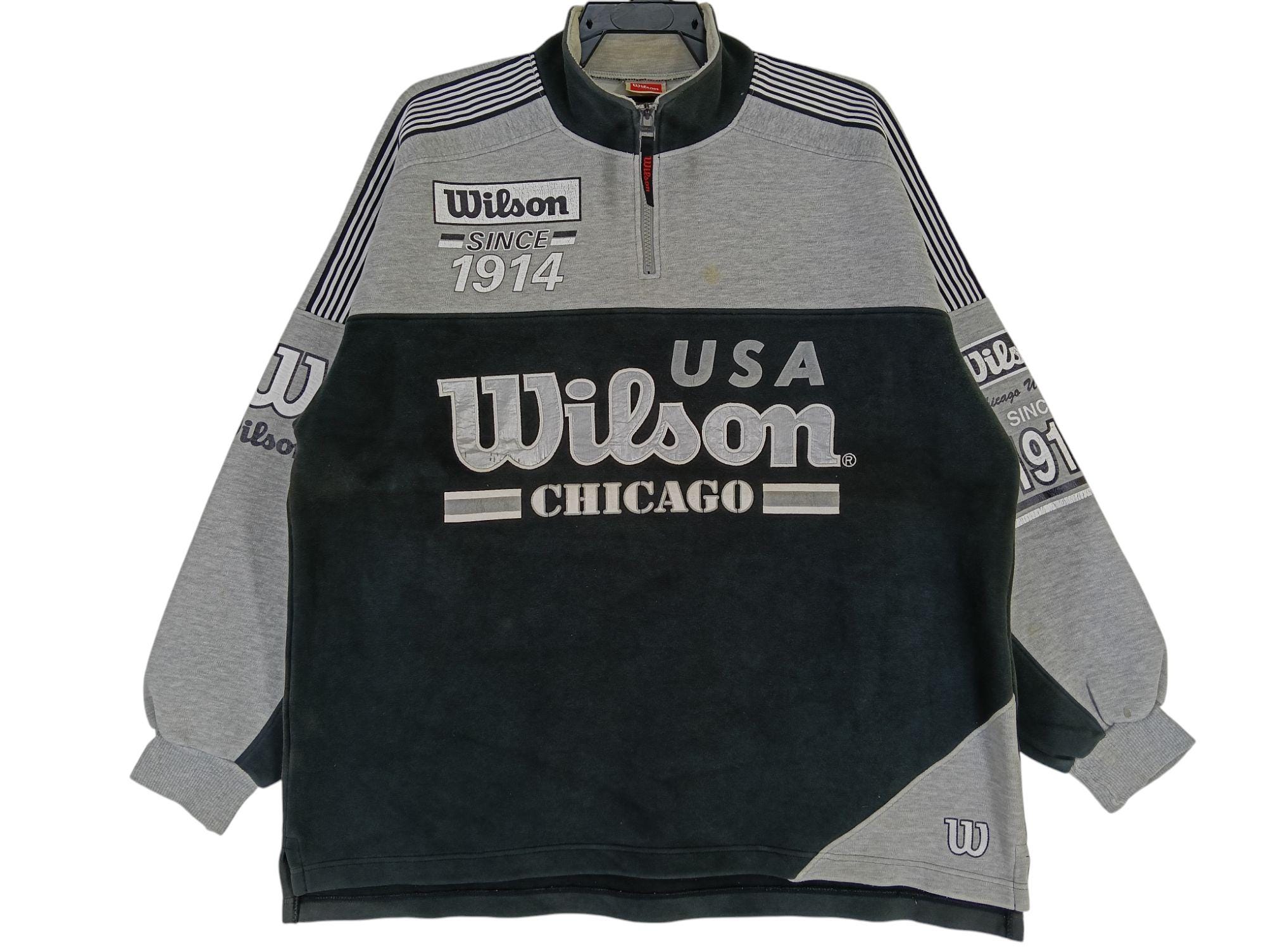 90s wilson ウィルソン シカゴ USA スウェット セットアップ M 