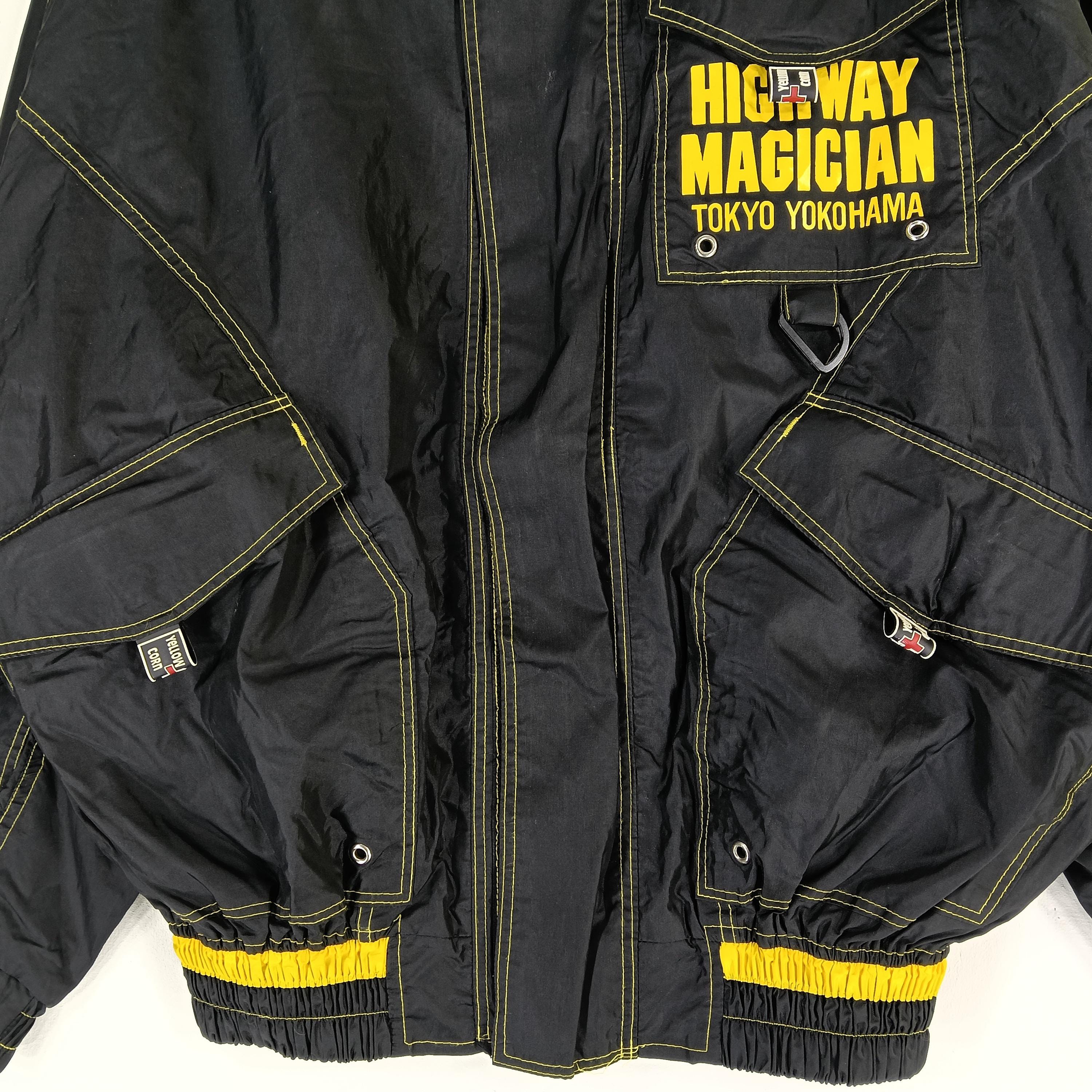 Vintage Yellow Corn Motorsports Sledge Hammer Jacket Large 90s