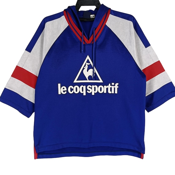 Vintage 90's Le Coq Sportif Track Top Jacket Medium Sweater Jersey