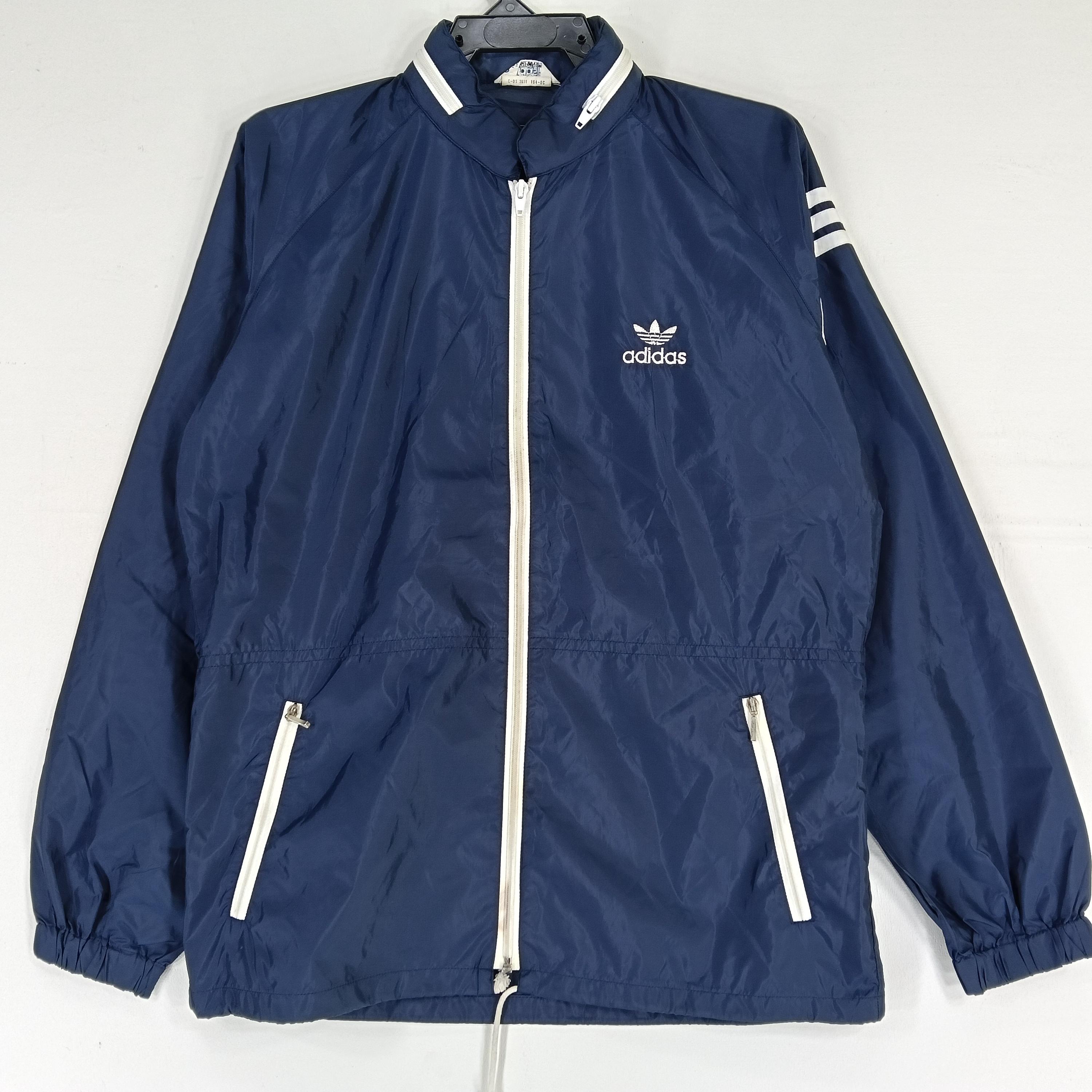 90年代ヴィンテージ アディダス スリーストライプス ネイビーブルー 