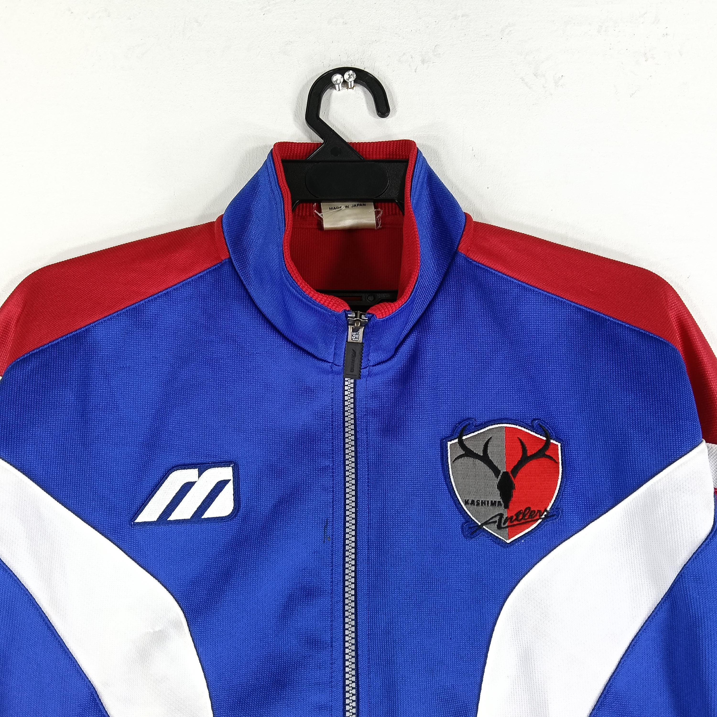 90s 鹿島アントラーズ　トラックジャケット　ミズノ　メンズO 古着 Vintage 90's Mizuno Kashima Antlers Japanese Football Club Track