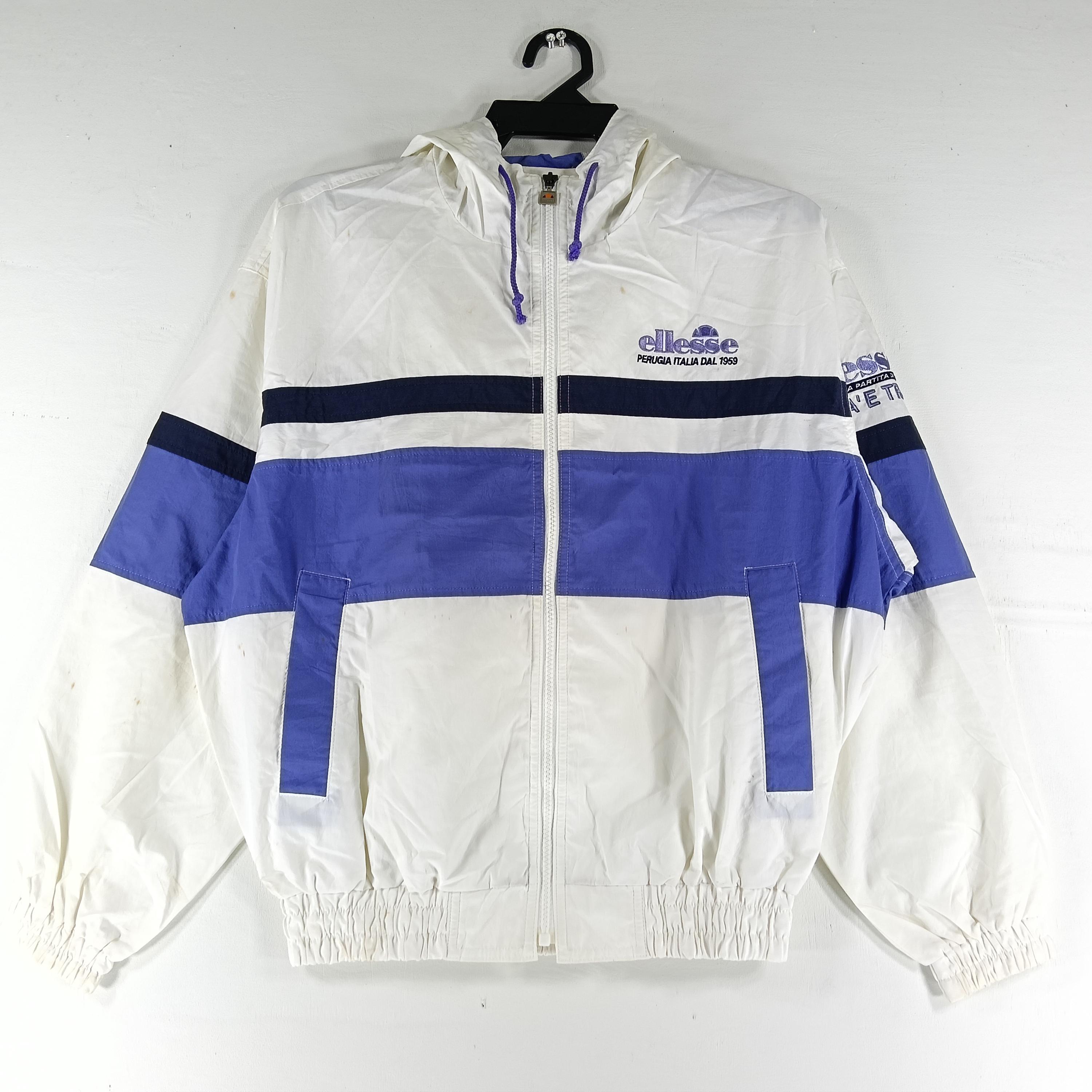 Vintage 90's Ellesse Perugia Italia Dal Multicolor Medium