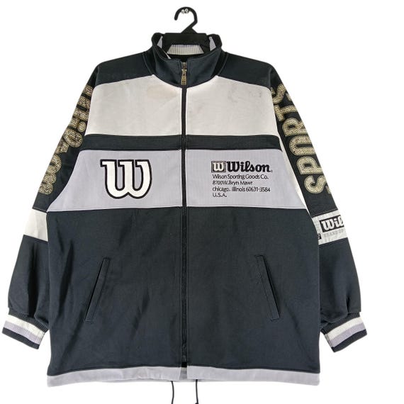 Vintage 90's Wilson Chicago Usa Multicolor Xlarge Jacket Wilson