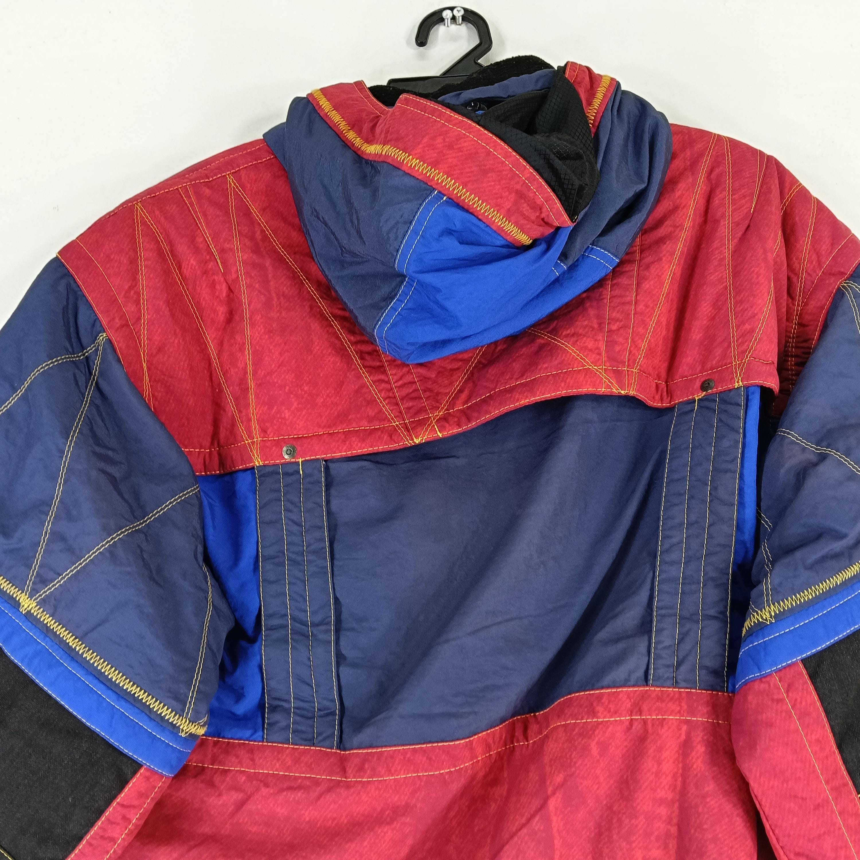 Vintage 90s Phenix Ski Wear Hoodie Red Jacket Large Phenix Alpine
