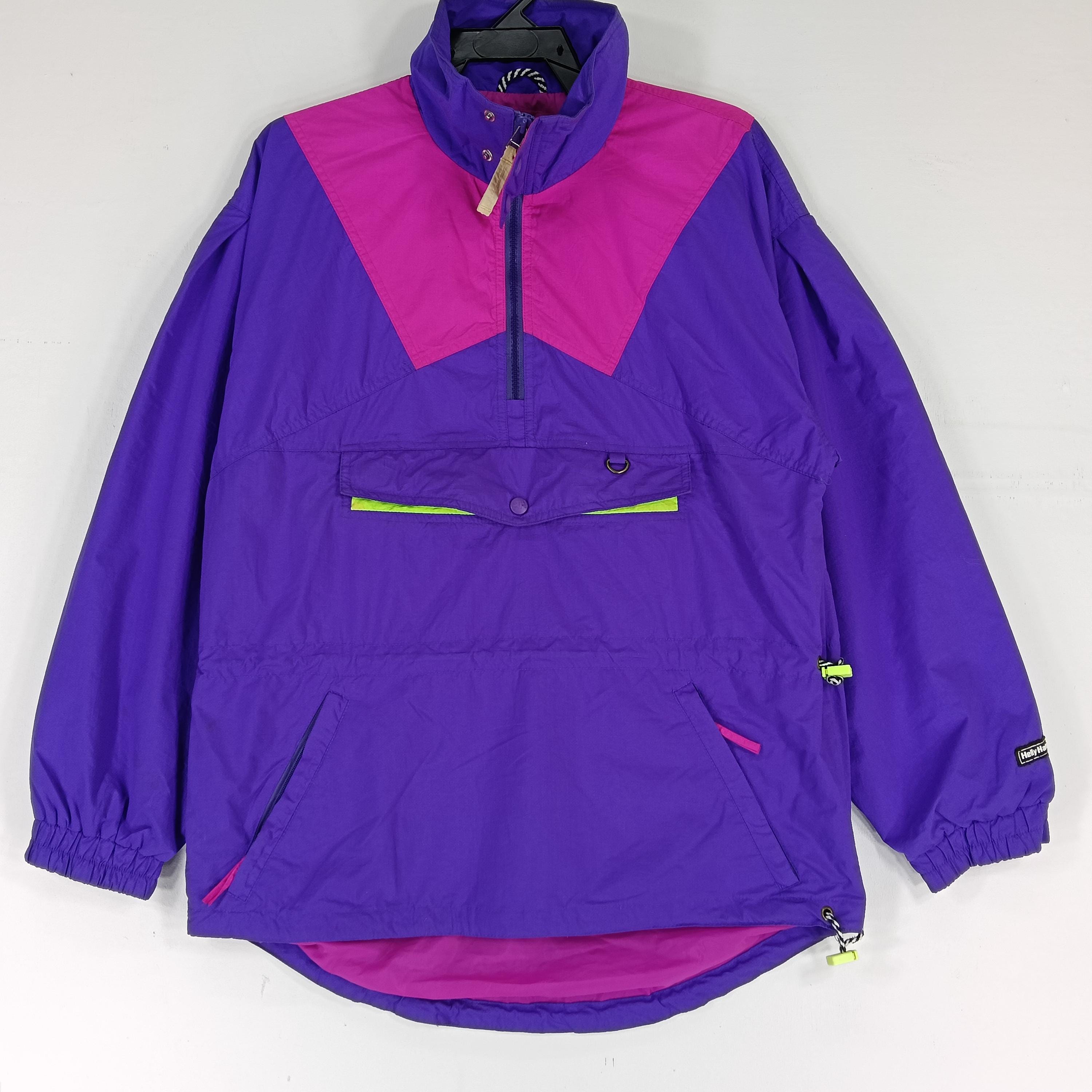 Vintage 90's Helly Hansen Purple Pink Multicolor Medium