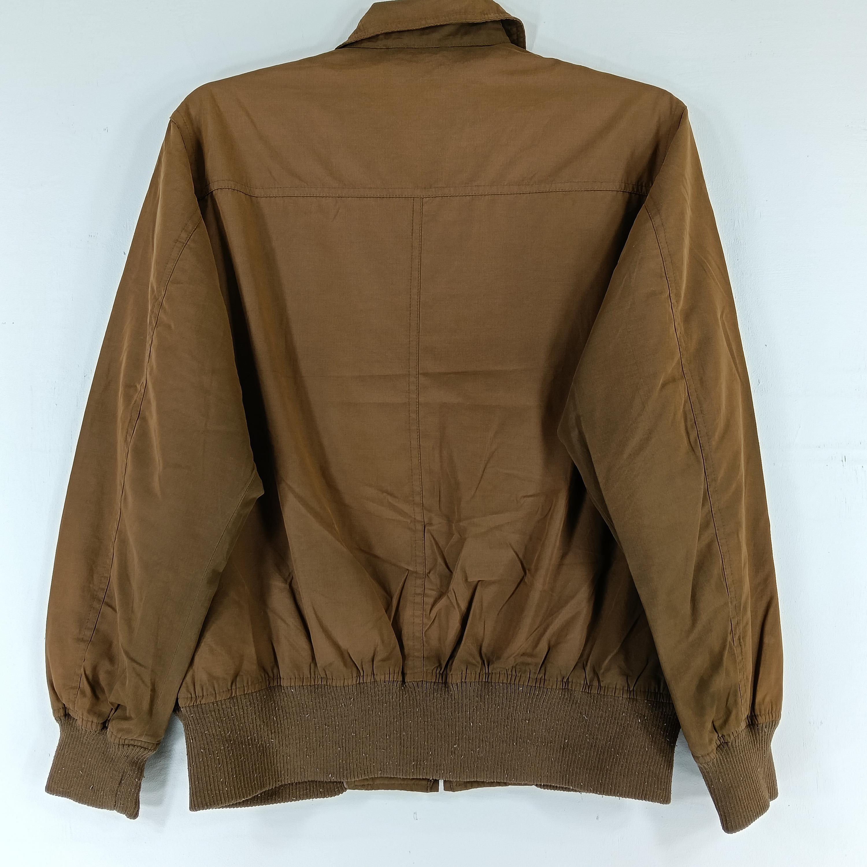 Vintage 90's Sissy Kansai Yamamoto Brown Medium Harrington Jacket