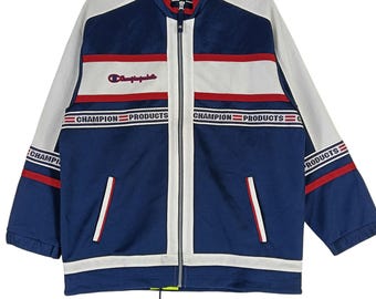 Vintage Champion Gold Track Jacket - Size L - Etsy
