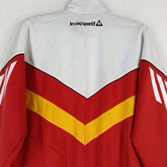 Vintage Le Coq Sportif Colorblock Track Top Jacket Large Le Coq
