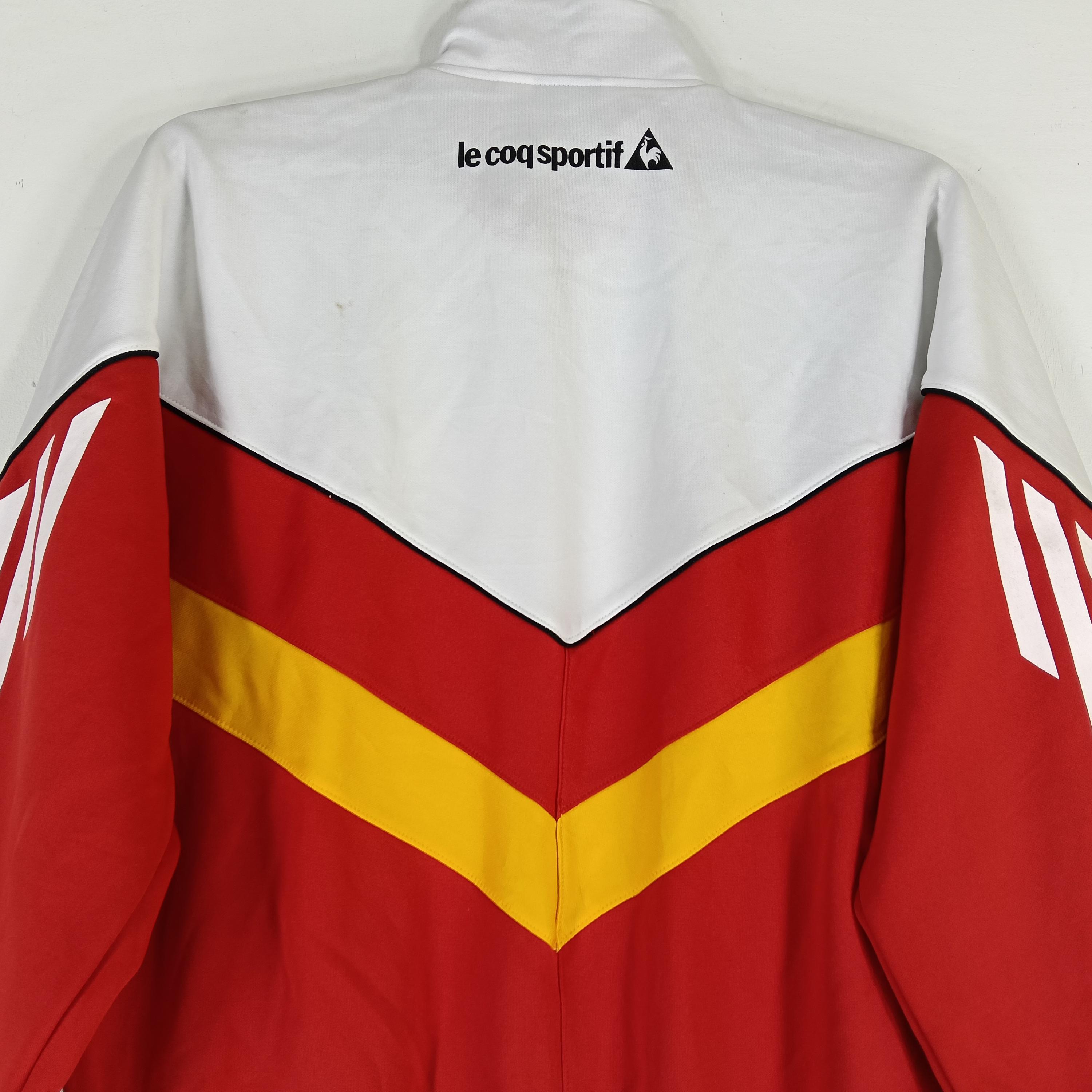 Vintage Le Coq Sportif Colorblock Track Top Jacket Large Le Coq
