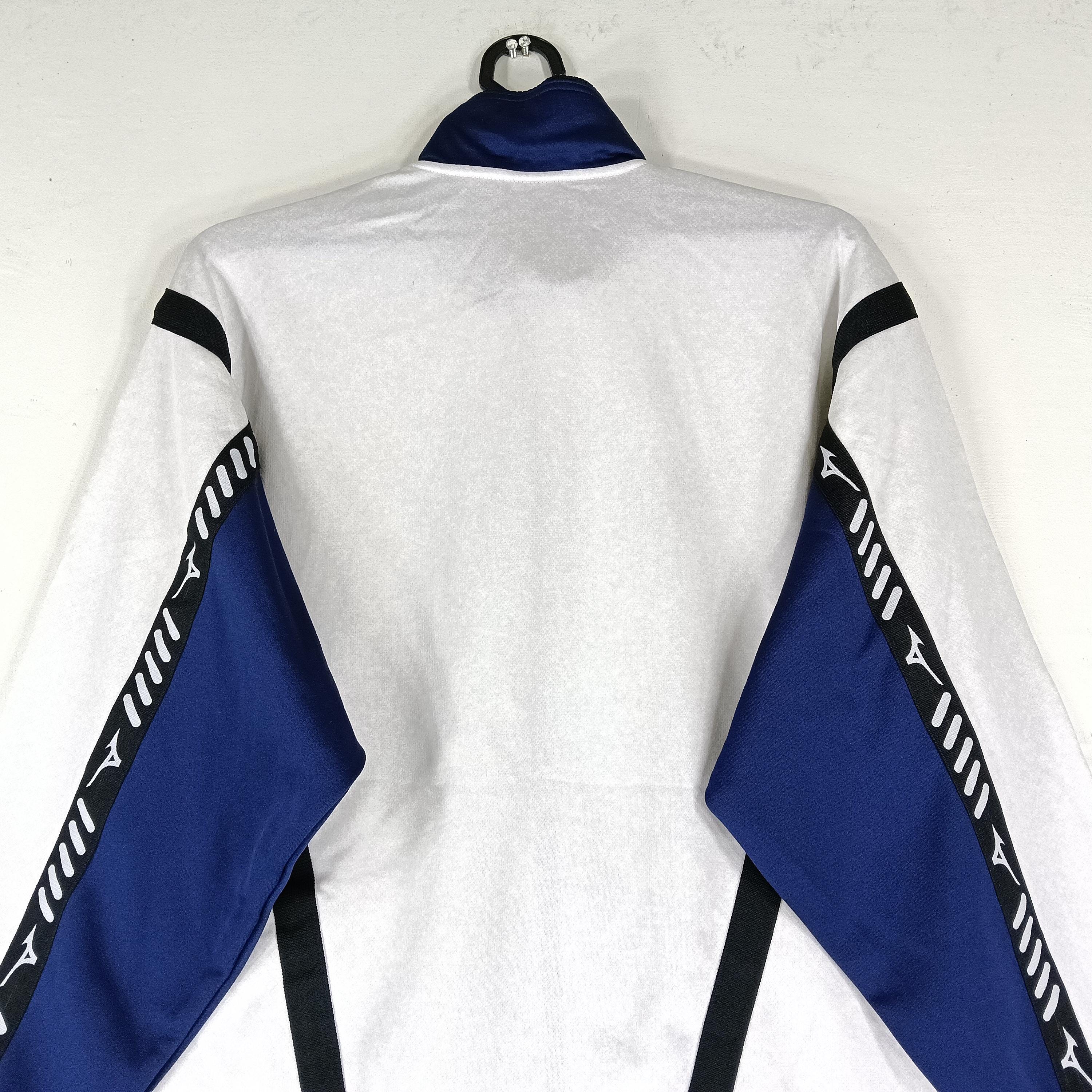 Vintage 90's Mizuno Multicolour Large Jacket Mizuno Side Tape Logo