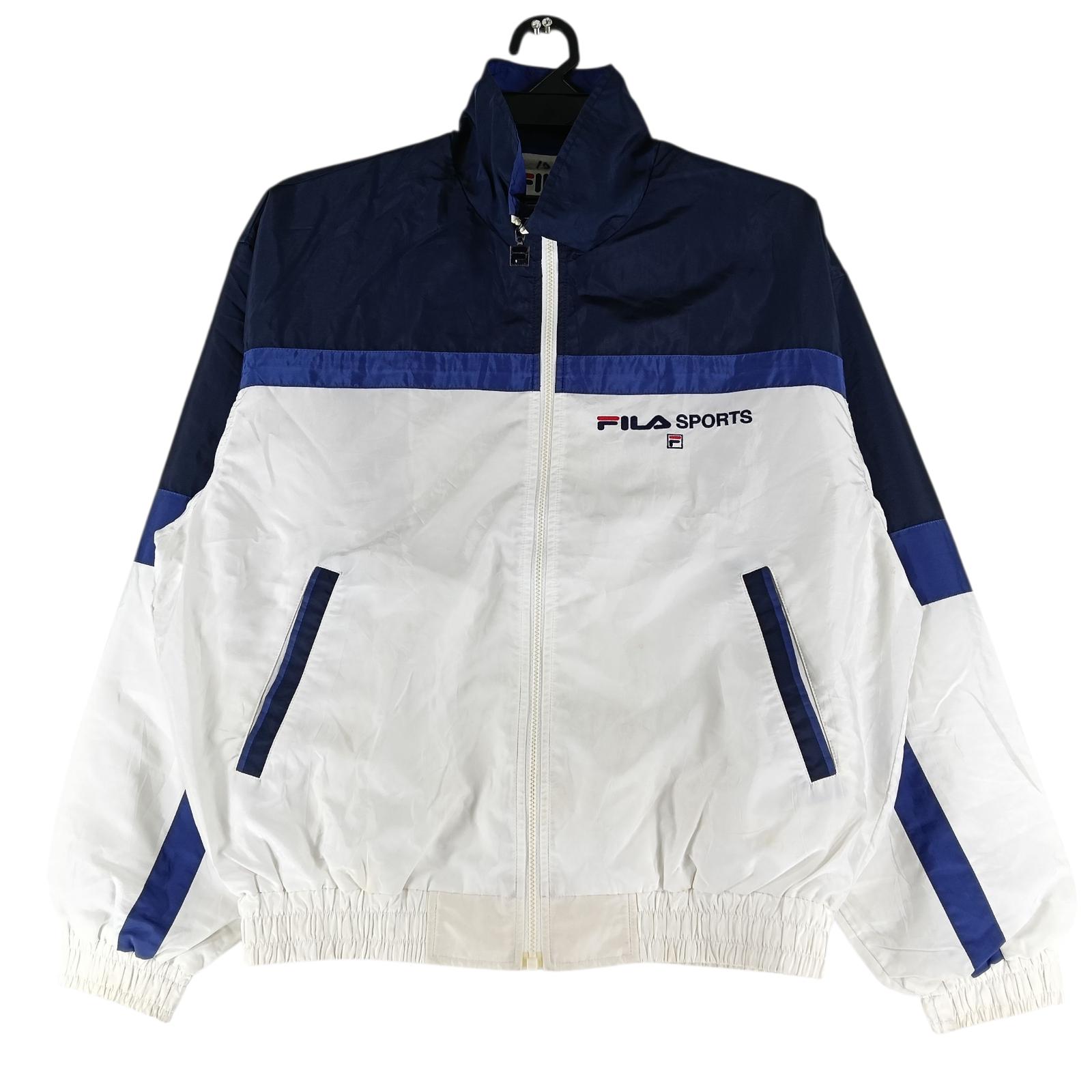 Vintage 90's Fila Sport Biella Italia Multicolor Medium