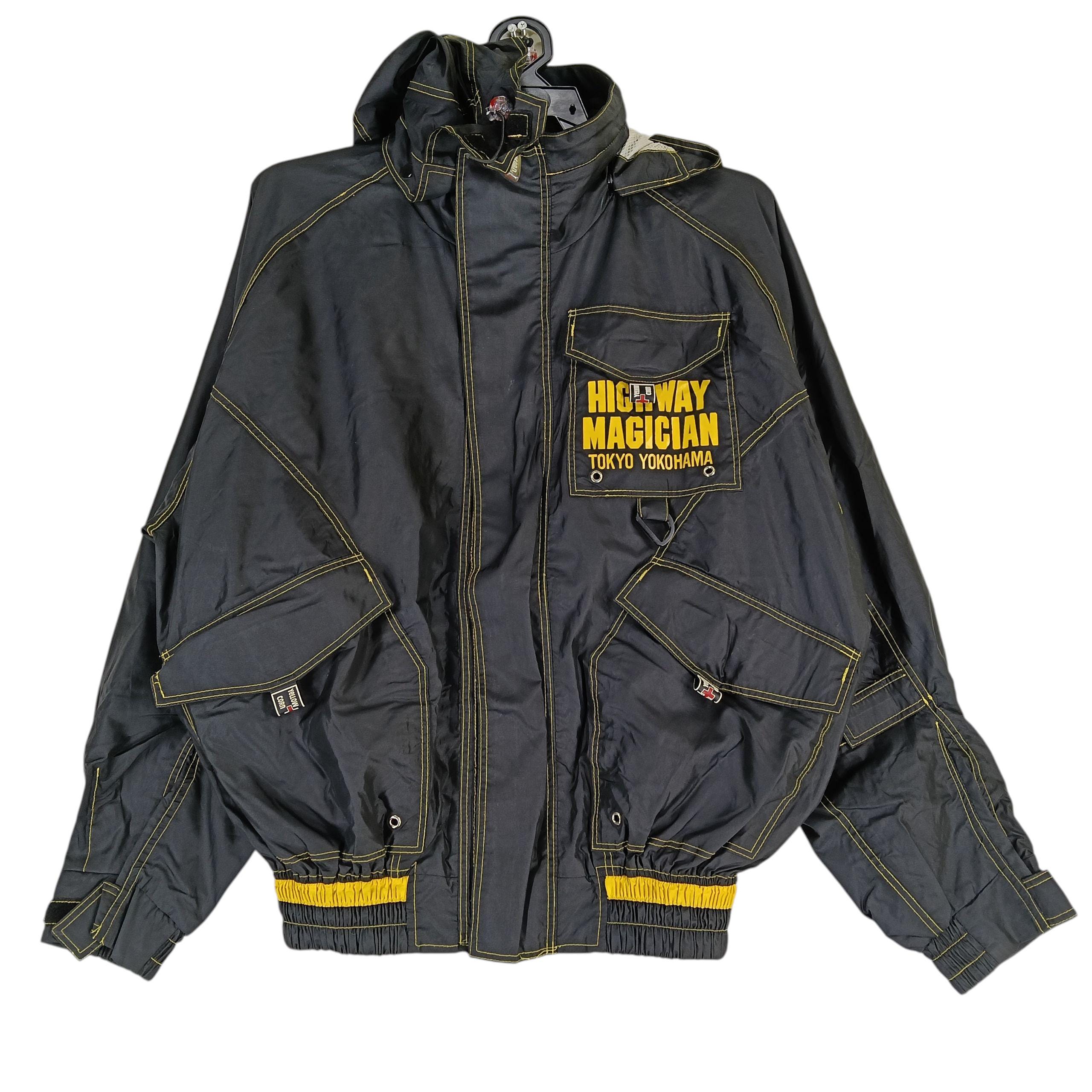 Vintage Yellow Corn Motorsports Sledge Hammer Jacket Large 90s