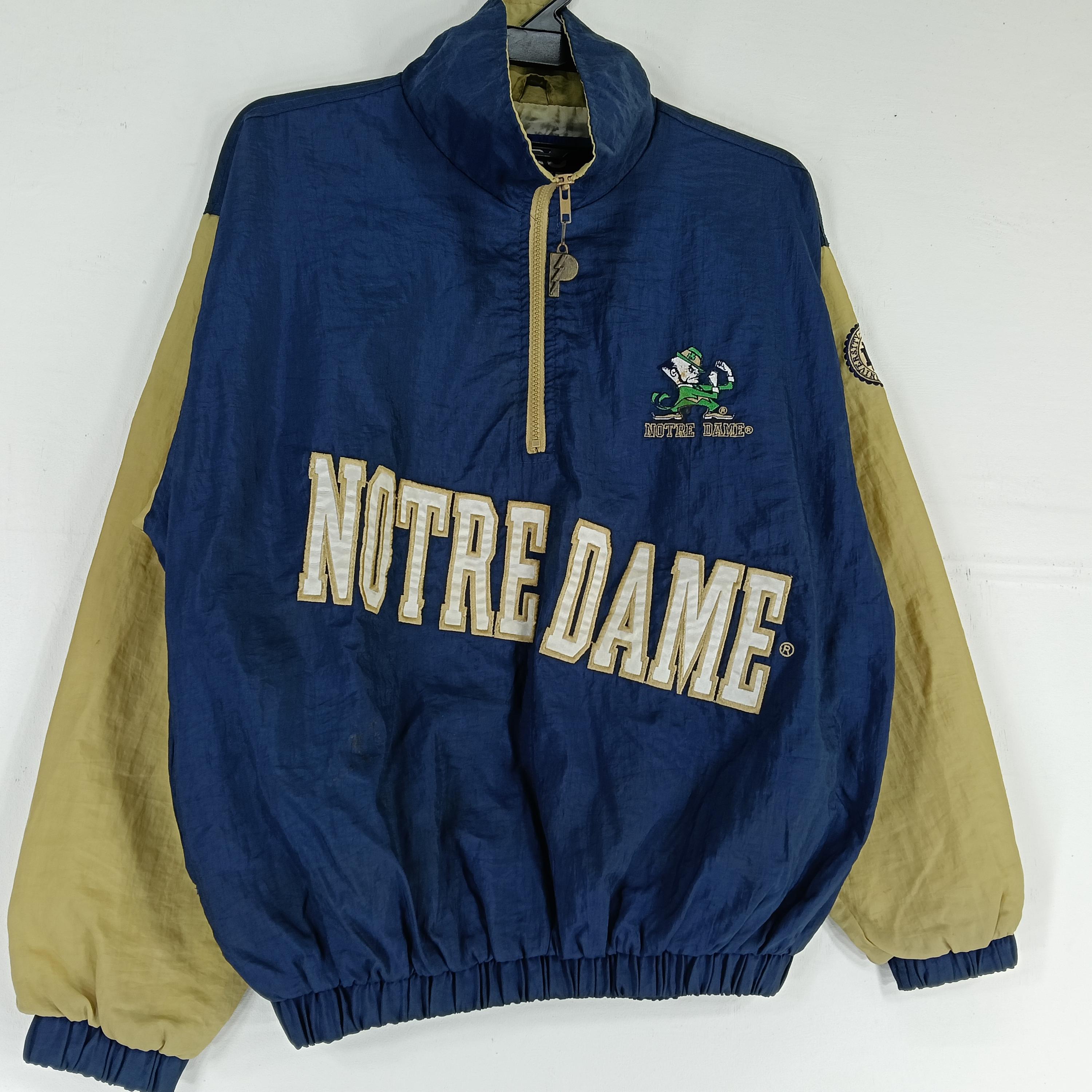 Vintage 90's Notre Dame Fighting Irish Jacket Xlarge Notre Dame