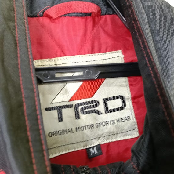 Vintage 90's TRD Toyota Racing Development Red Black Medium Jacket