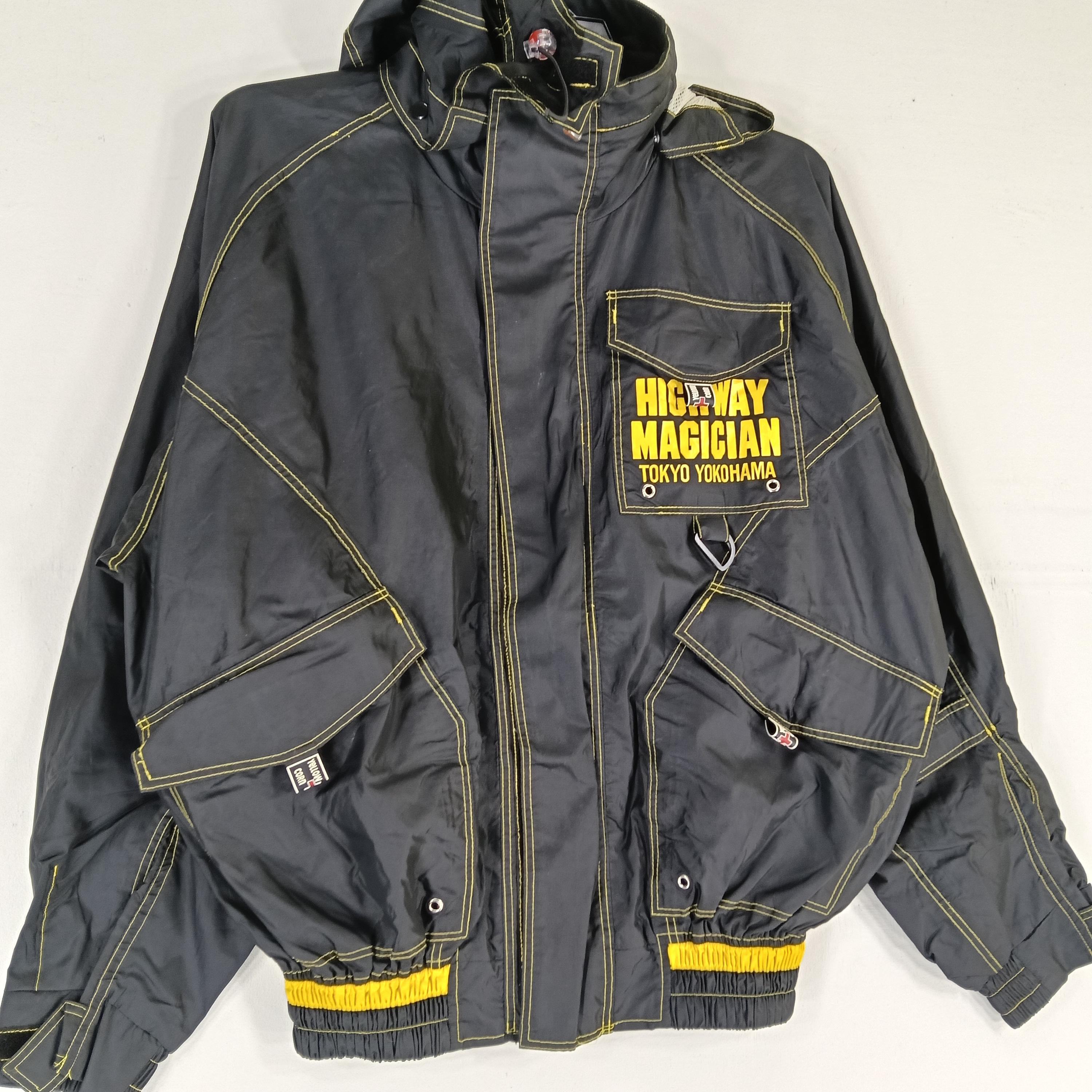 Vintage Yellow Corn Motorsports Sledge Hammer Jacket Large 90s