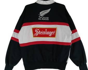 RARE Vintage 90s DISTRESSED Canterbury New Zealand All Blacks