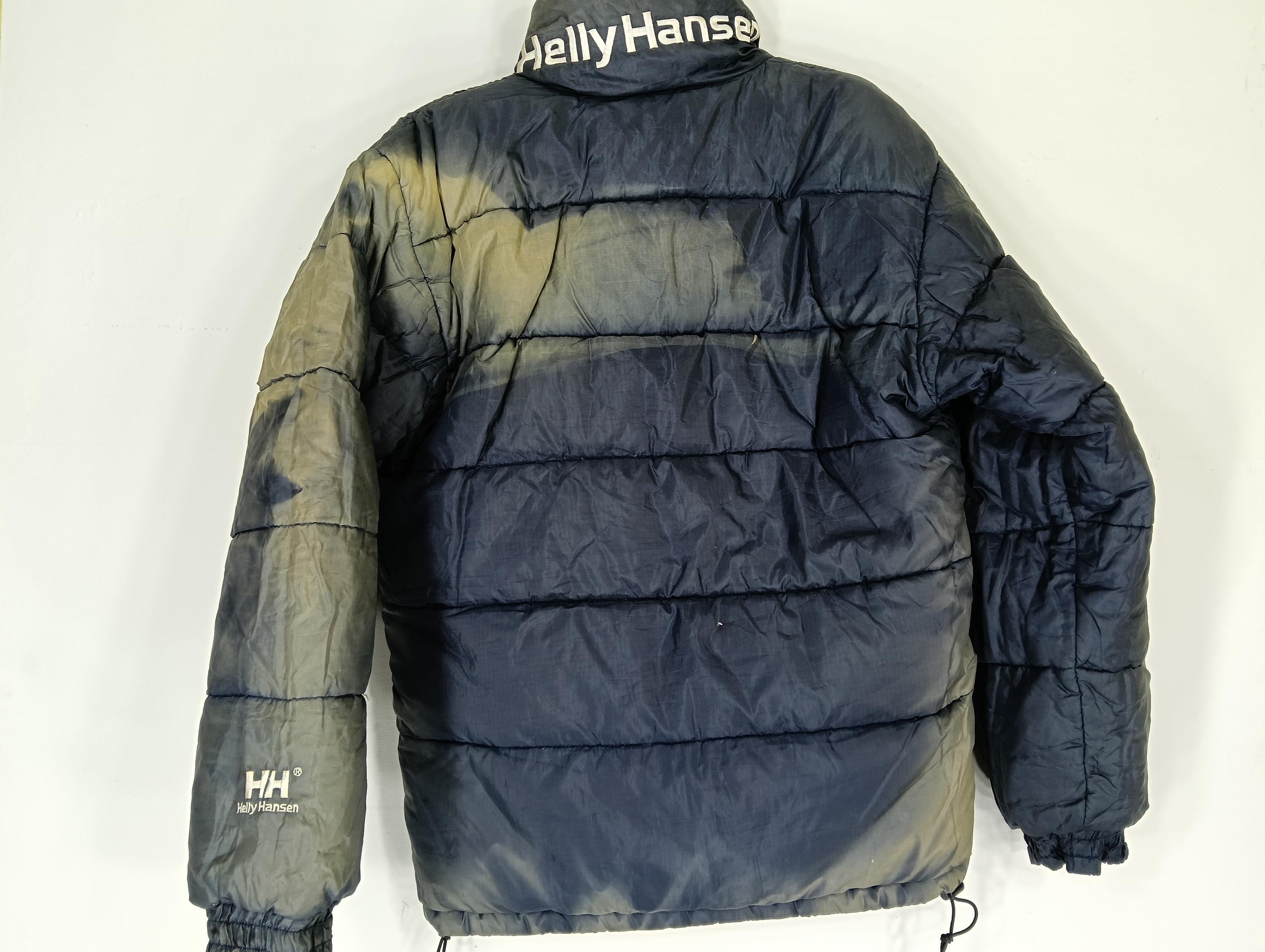 ダウンジャケット 90's HellyHansen reversible down jacket Vintage 90's Helly Hansen Reversible Puffer Red Medium Jacket