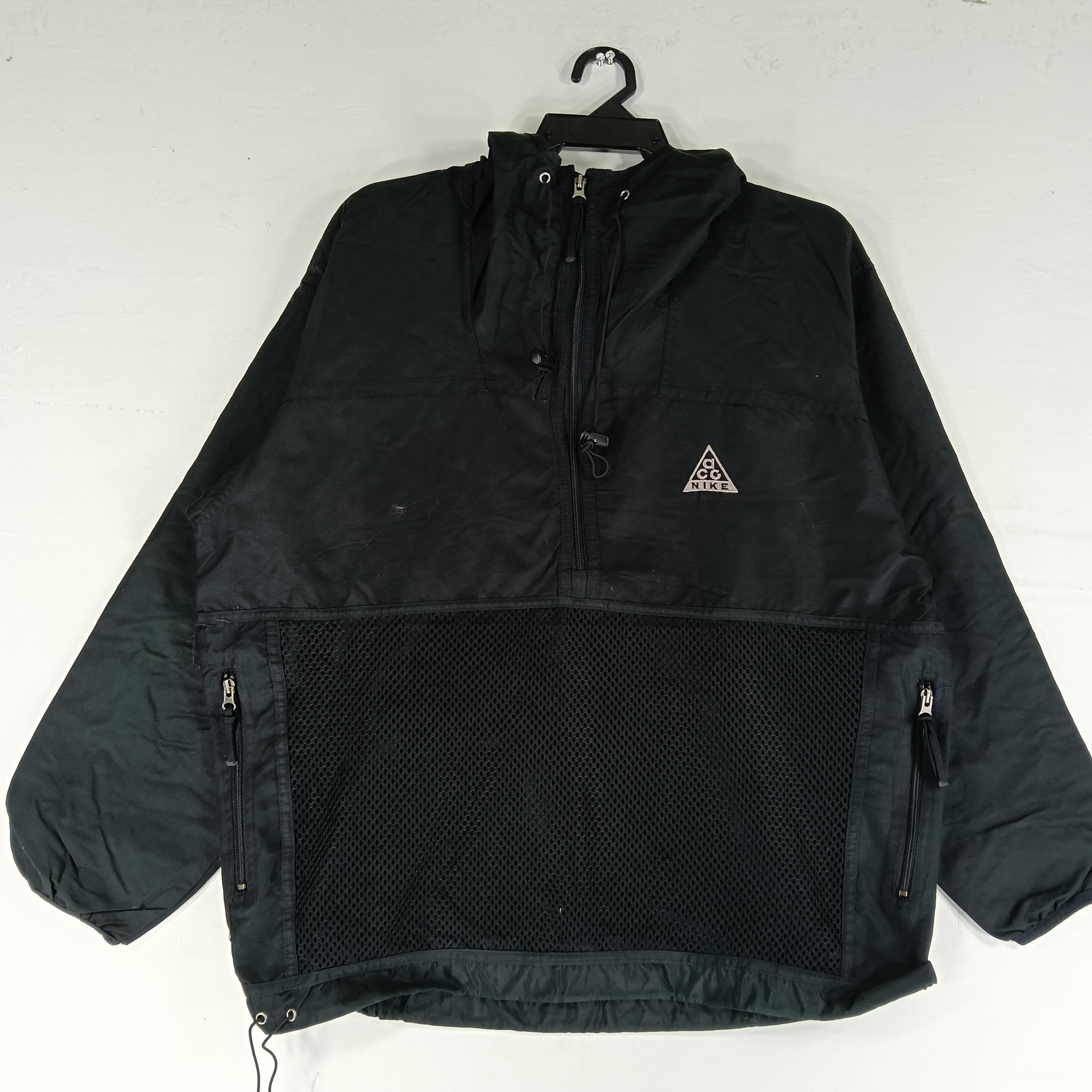 オ*%様 90s NIKE ACG ナイロンジャケット Vintage 90's Nike ACG Black Small Jacket Windbreaker Nike ACG