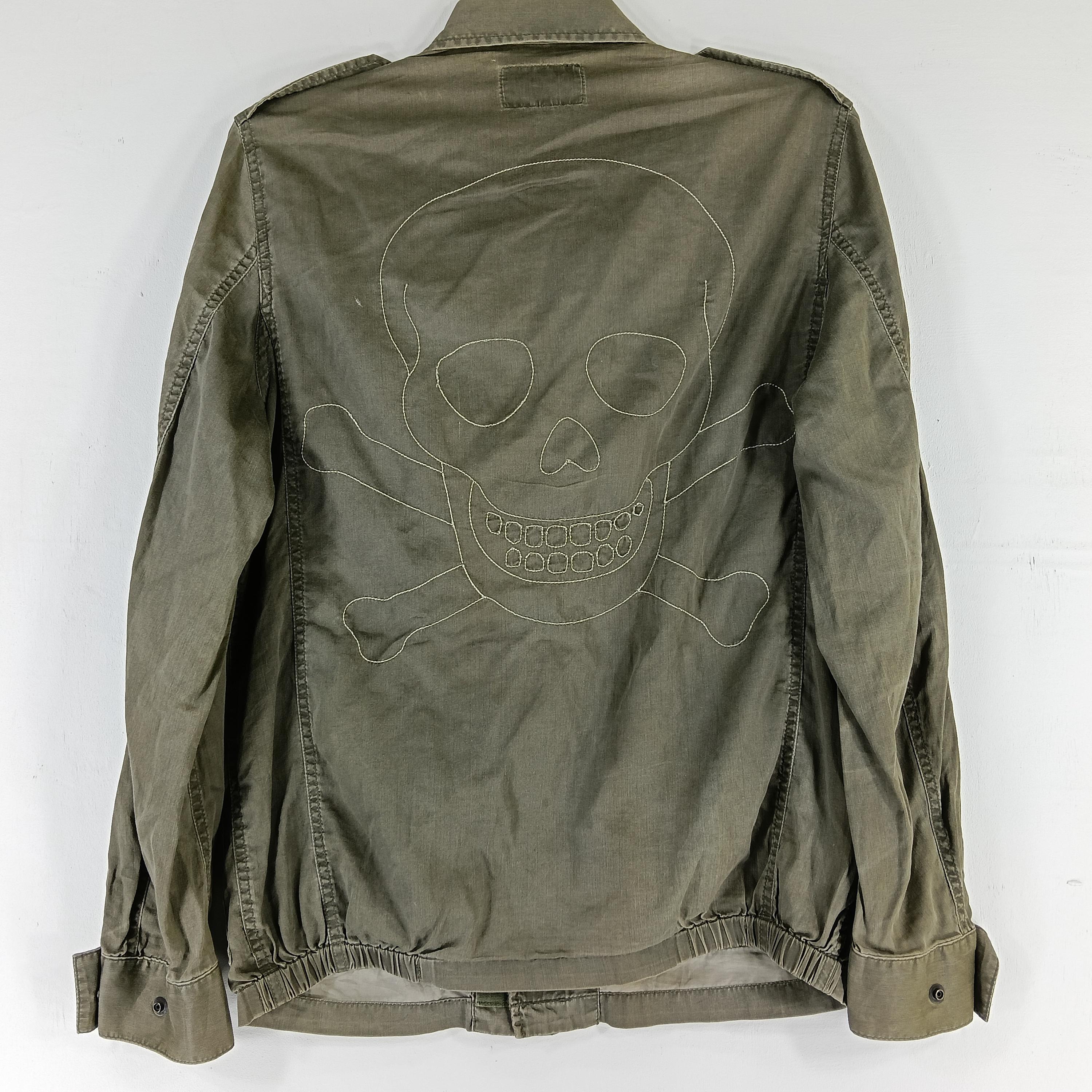 ジャケット・アウター 90s PPFM military jacket Mods Y2Karchive Vintage PPFM Japanese Brand Army Medium Green Jacket PPFM Zipper