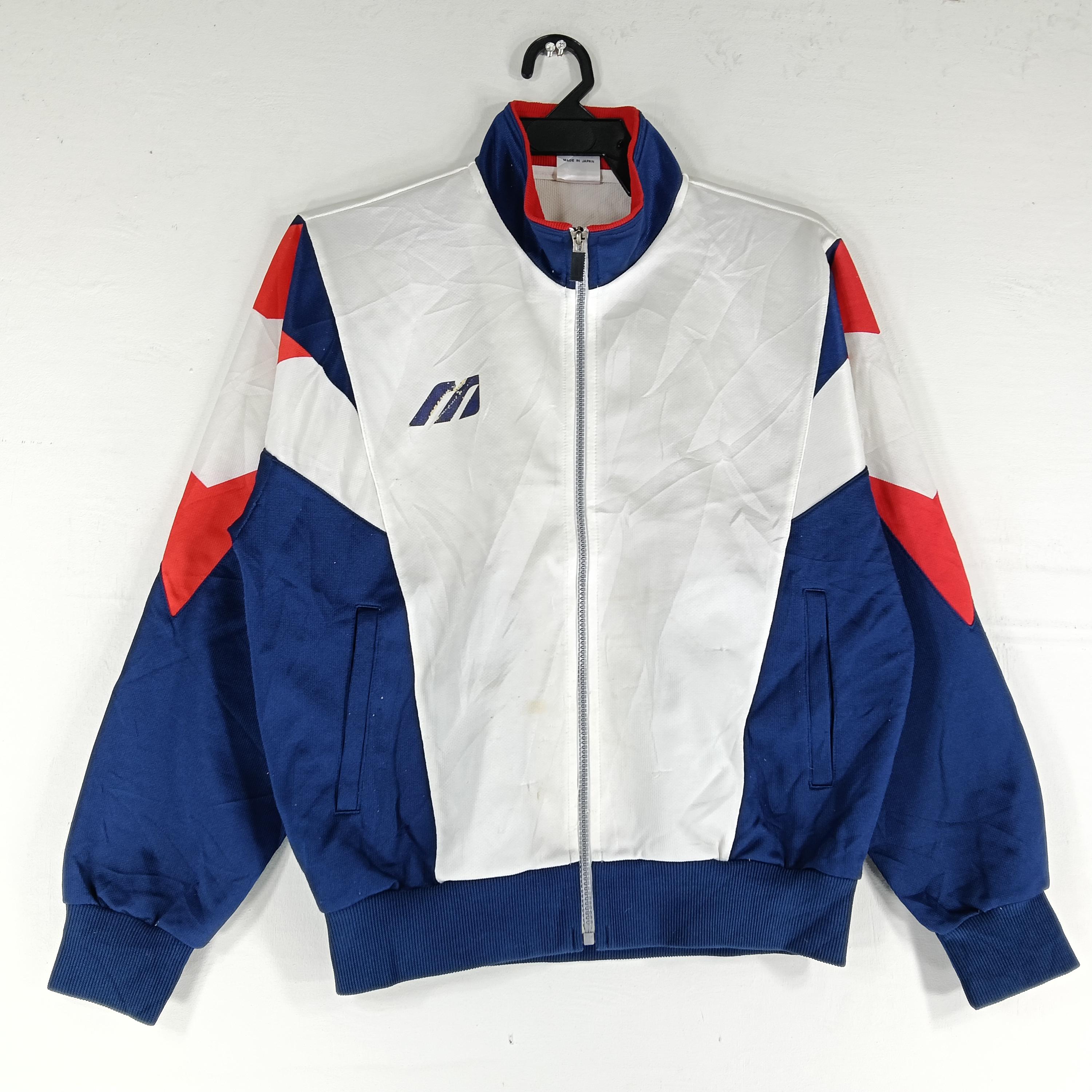 Vintage 90's Mizuno Track Top Multicolor Large Jacket Mizuno