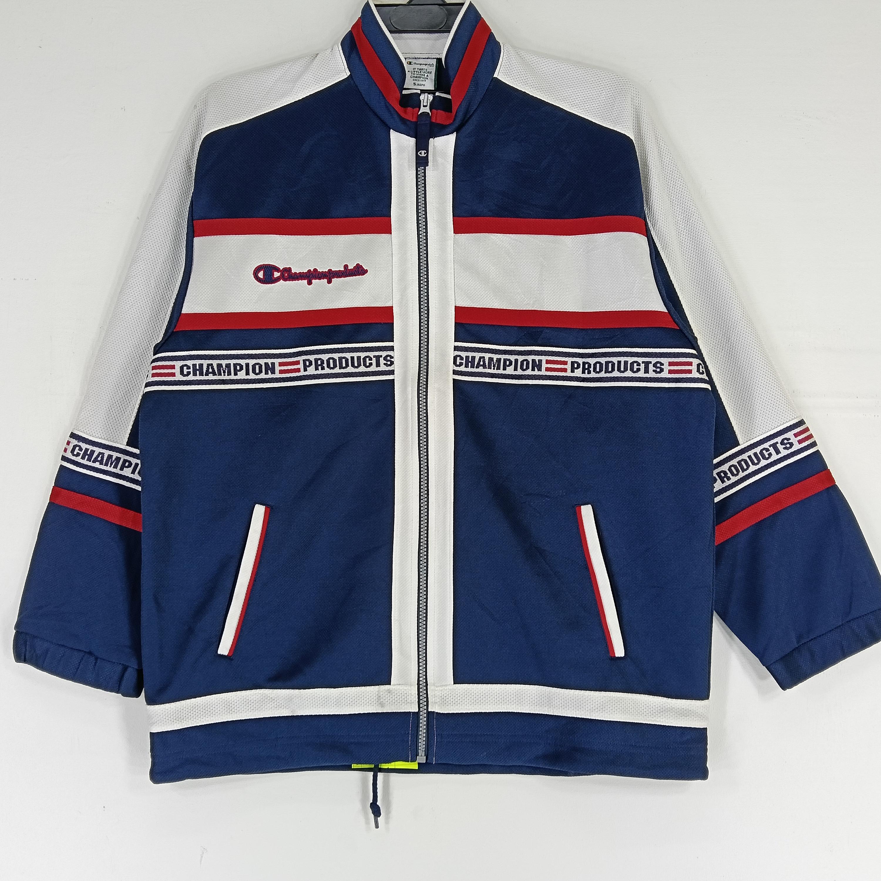Vintage 90's Champion Track Top Multicolor Small Jacket Champion