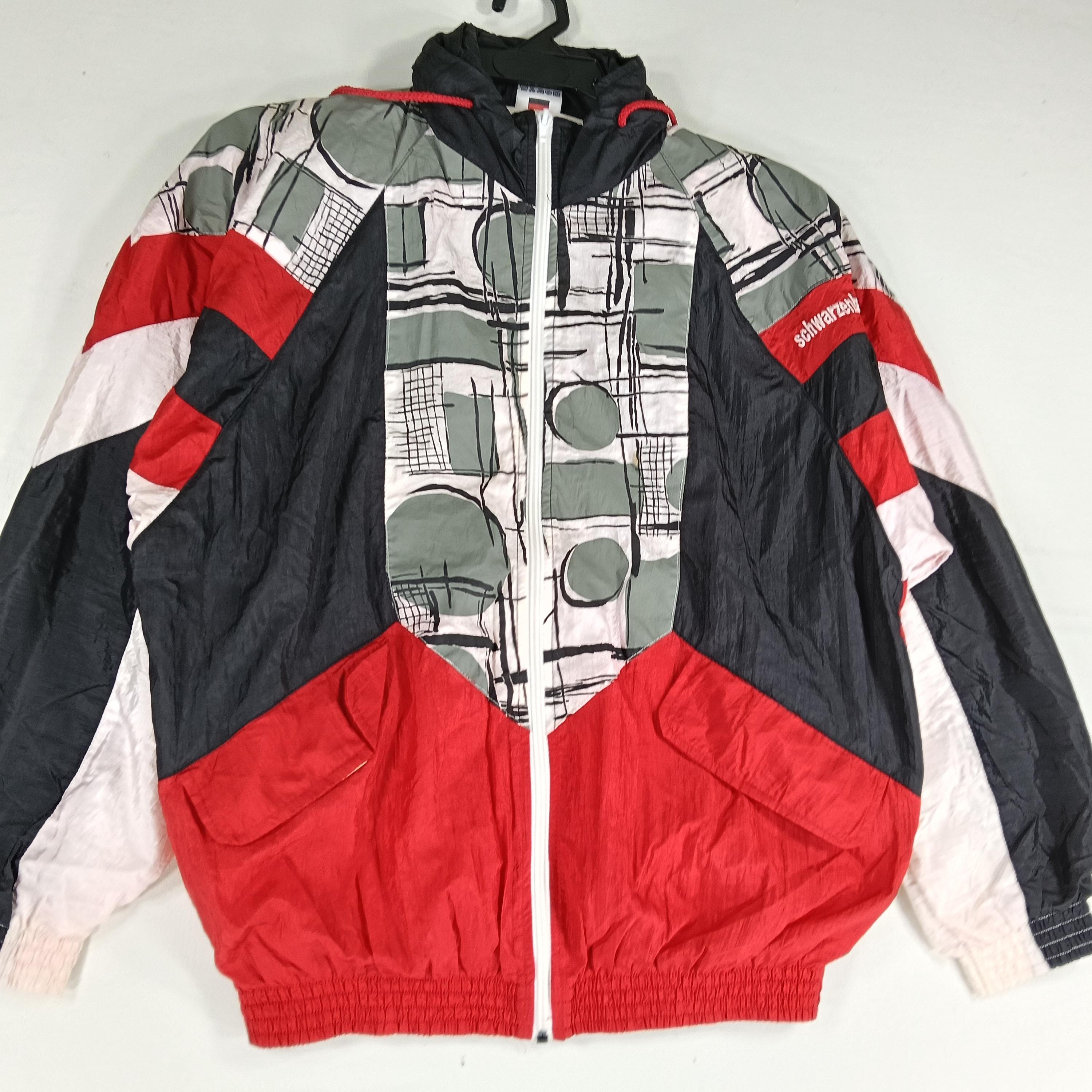 Vintage 90's Schwarzenbach Multicolour Medium Windbreaker