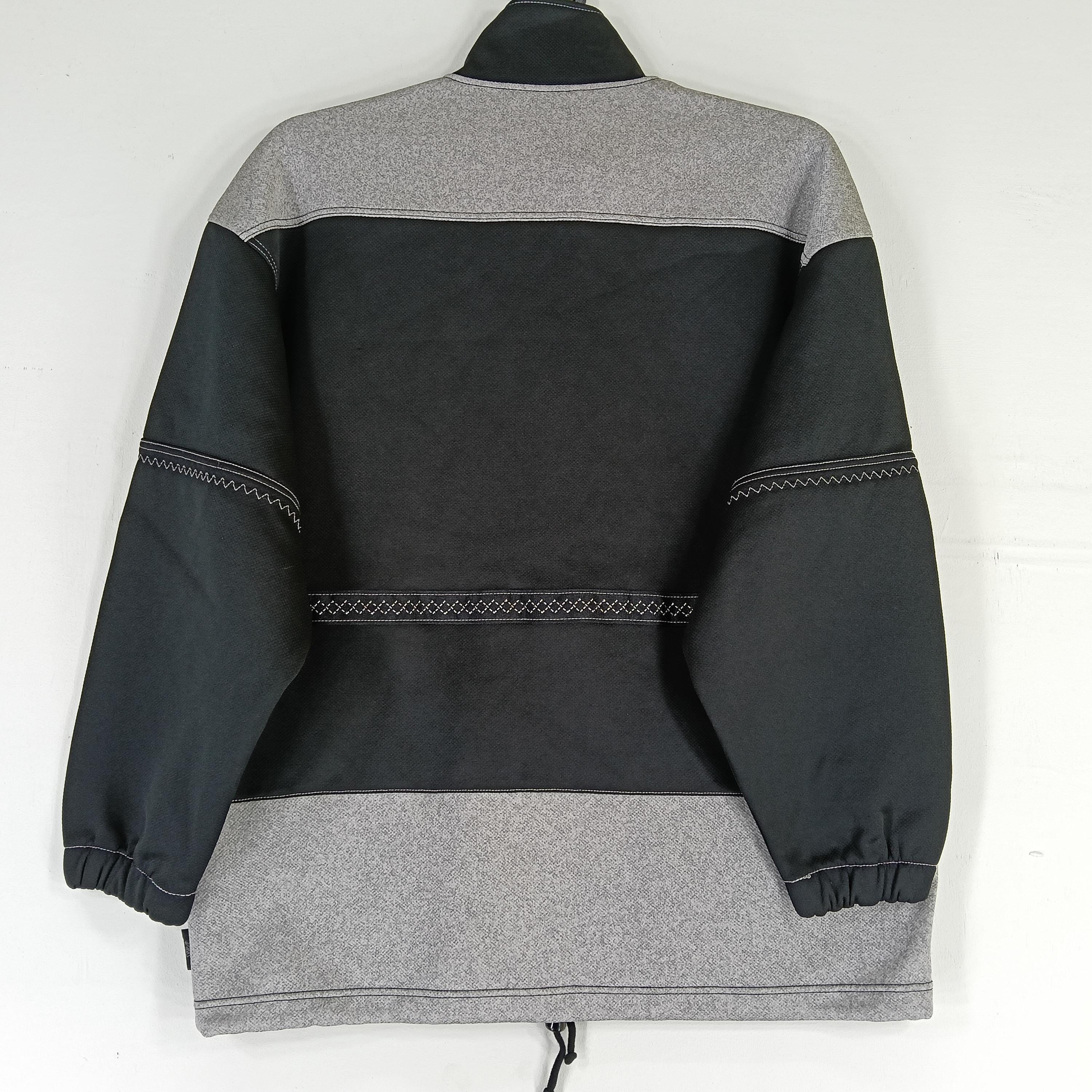 Vintage 90's Asics Japanese Black Track Top Large Jacket Asics