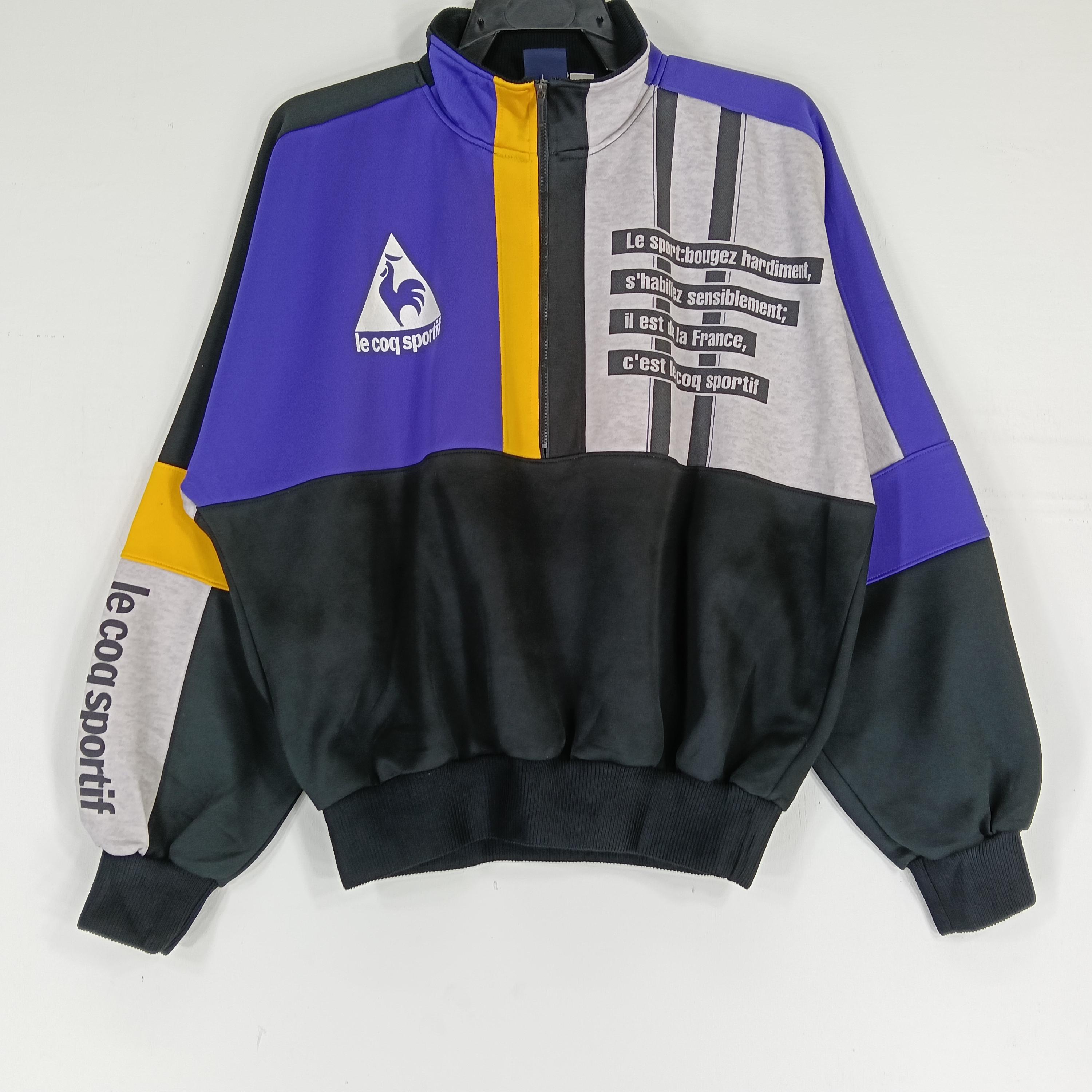 90年代ヴィンテージ ルコック スポルティフ ハーフジップ ラージ