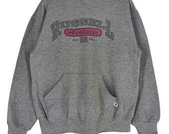 90s USA製 Russel Athletic zip sweatfoodie Vintage 90s Red Russell Athletic Zip Hoodie Made in USA - Etsy