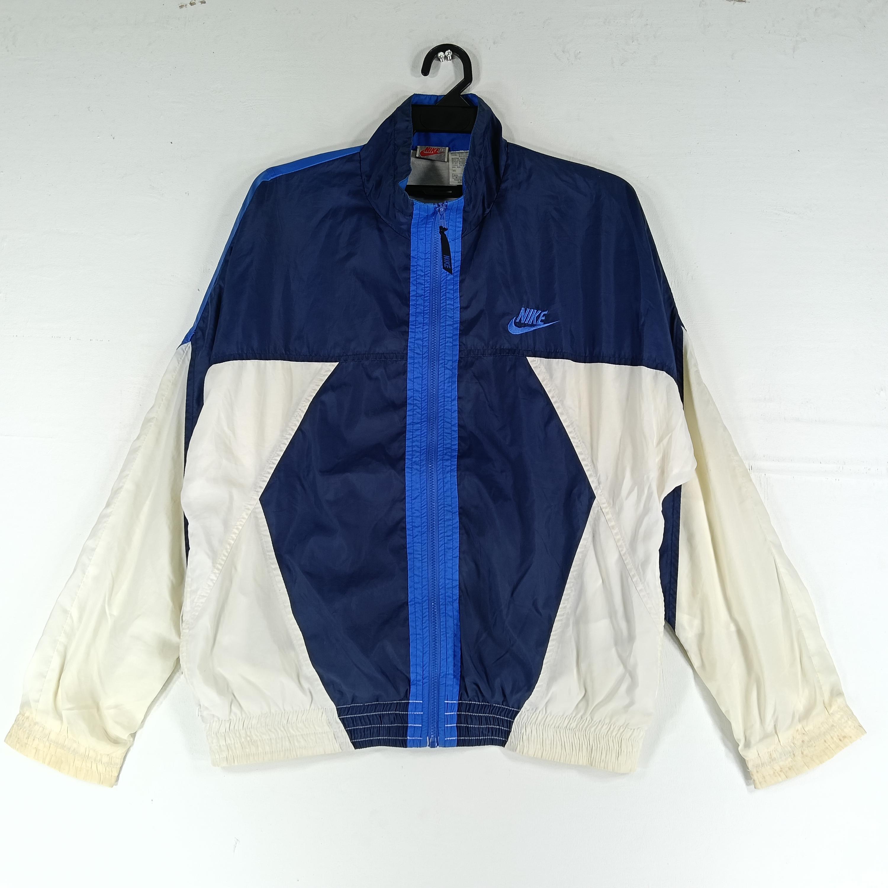 Vintage 90's Nike Swoosh Multicolour Medium Windbreaker Nike