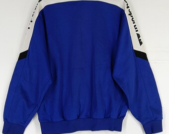Vintage 90's Le Coq Sportif Blue Track Top Jacket Le Coq Sportif