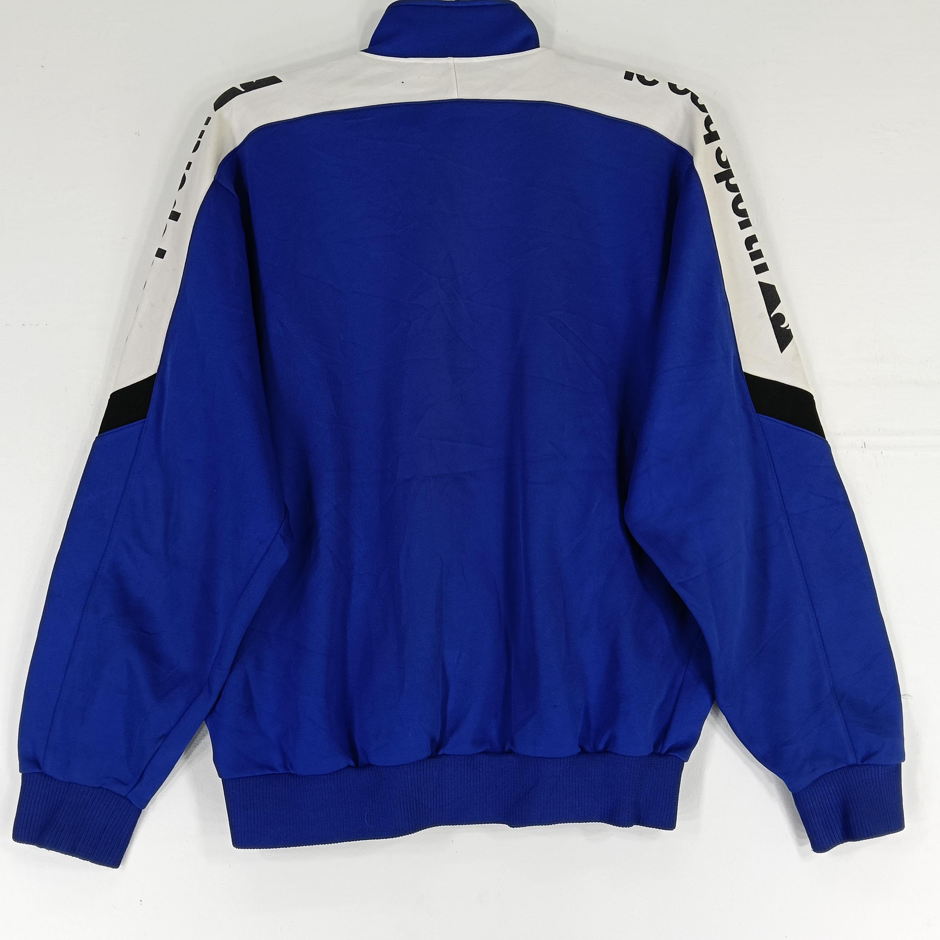 Vintage 90's Le Coq Sportif Blue Track Top Jacket Le Coq Sportif