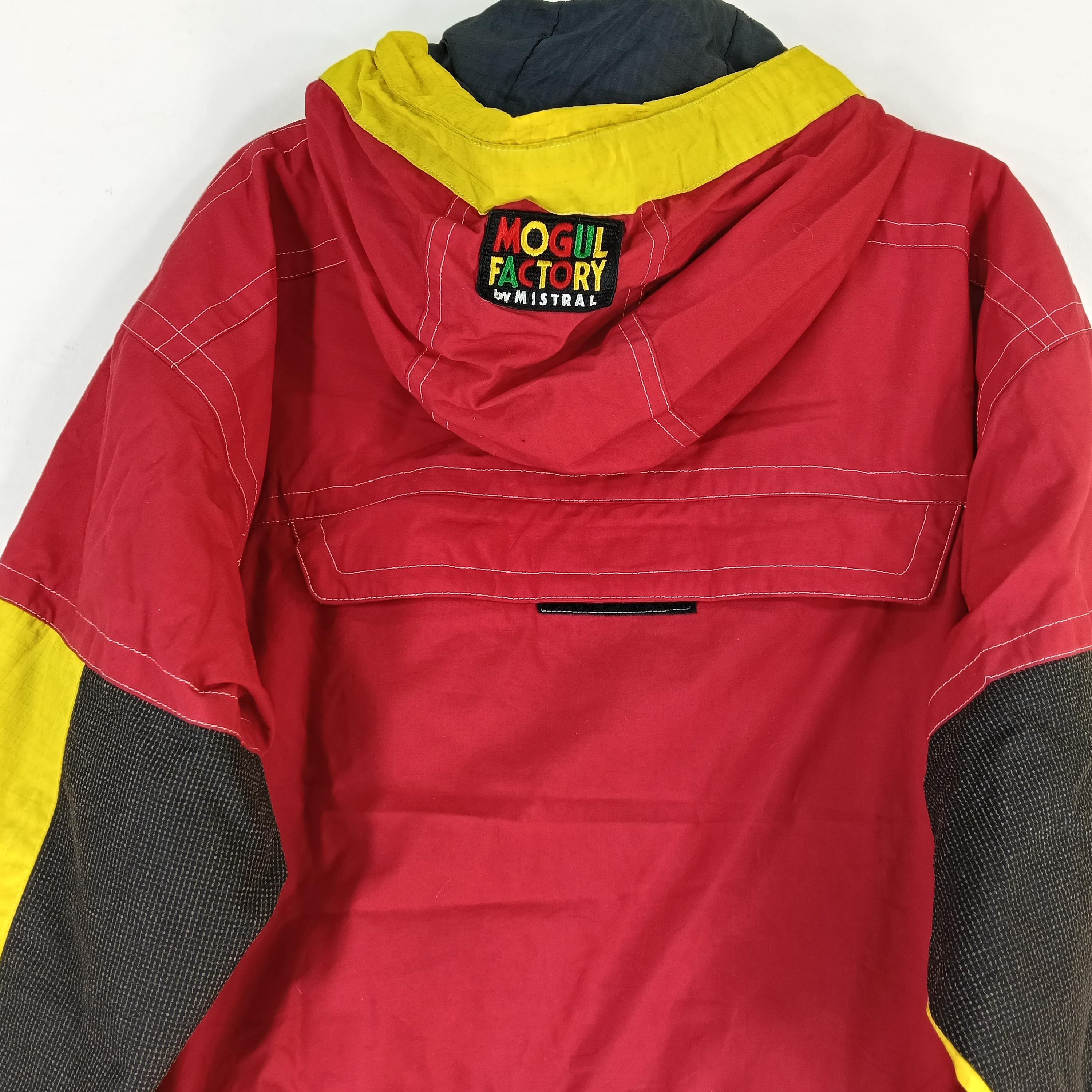 Vintage Mistral Ski Wear Snow Gear Bomber Hoodie Jacket Xlarge